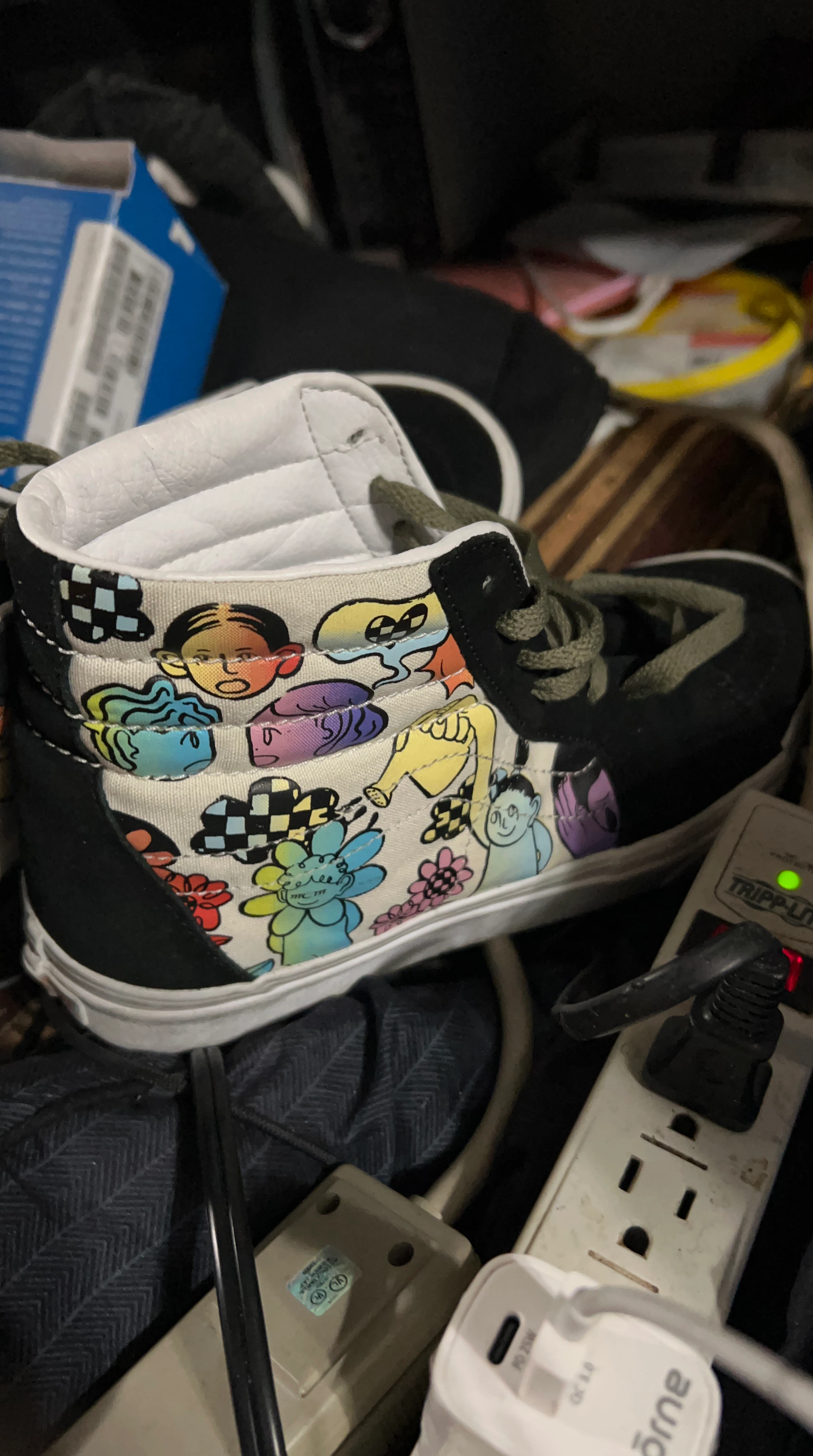 Vans Sk8-Hi Graphic High-Top Sneakers