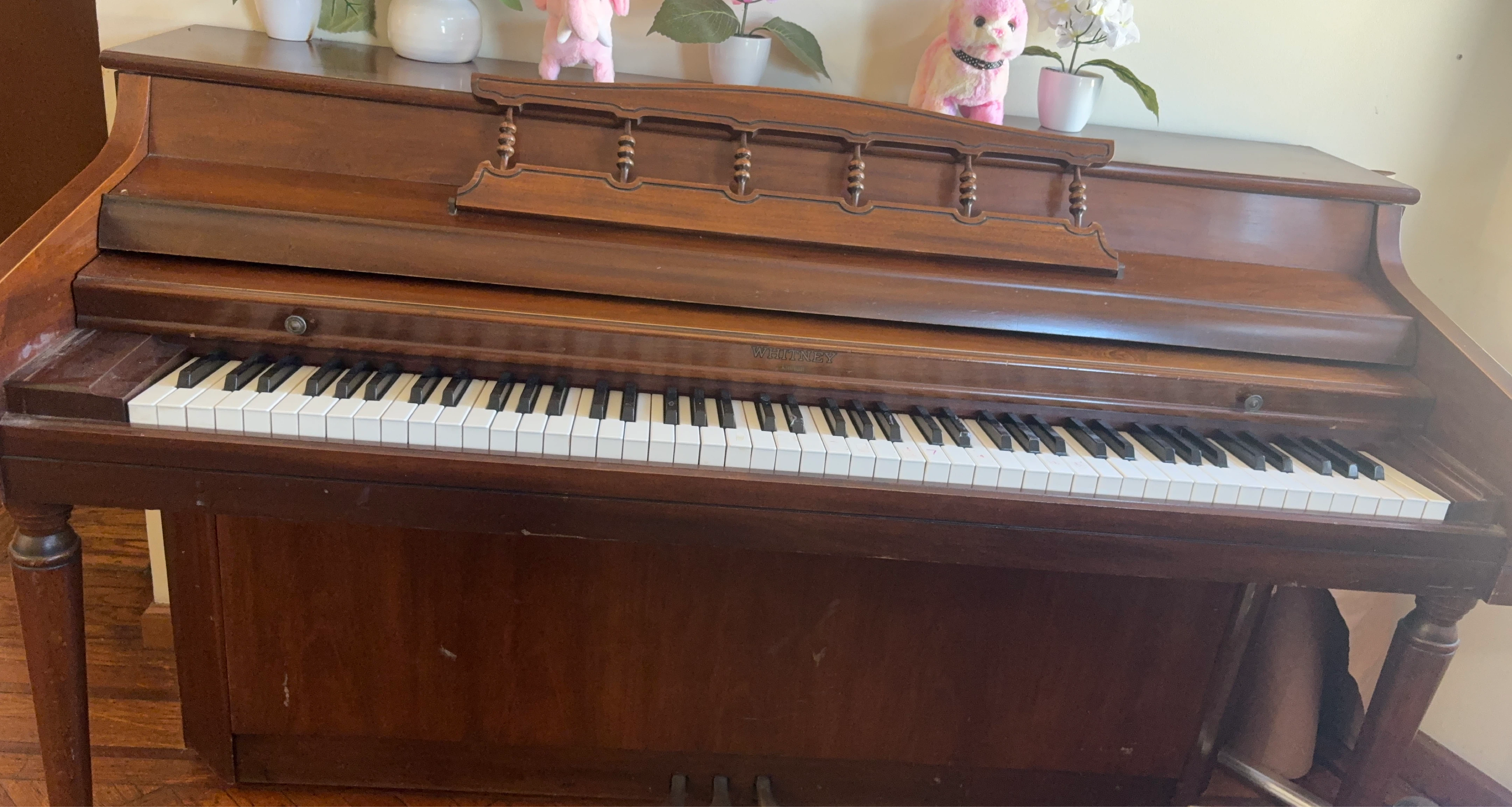Whitney Console Piano