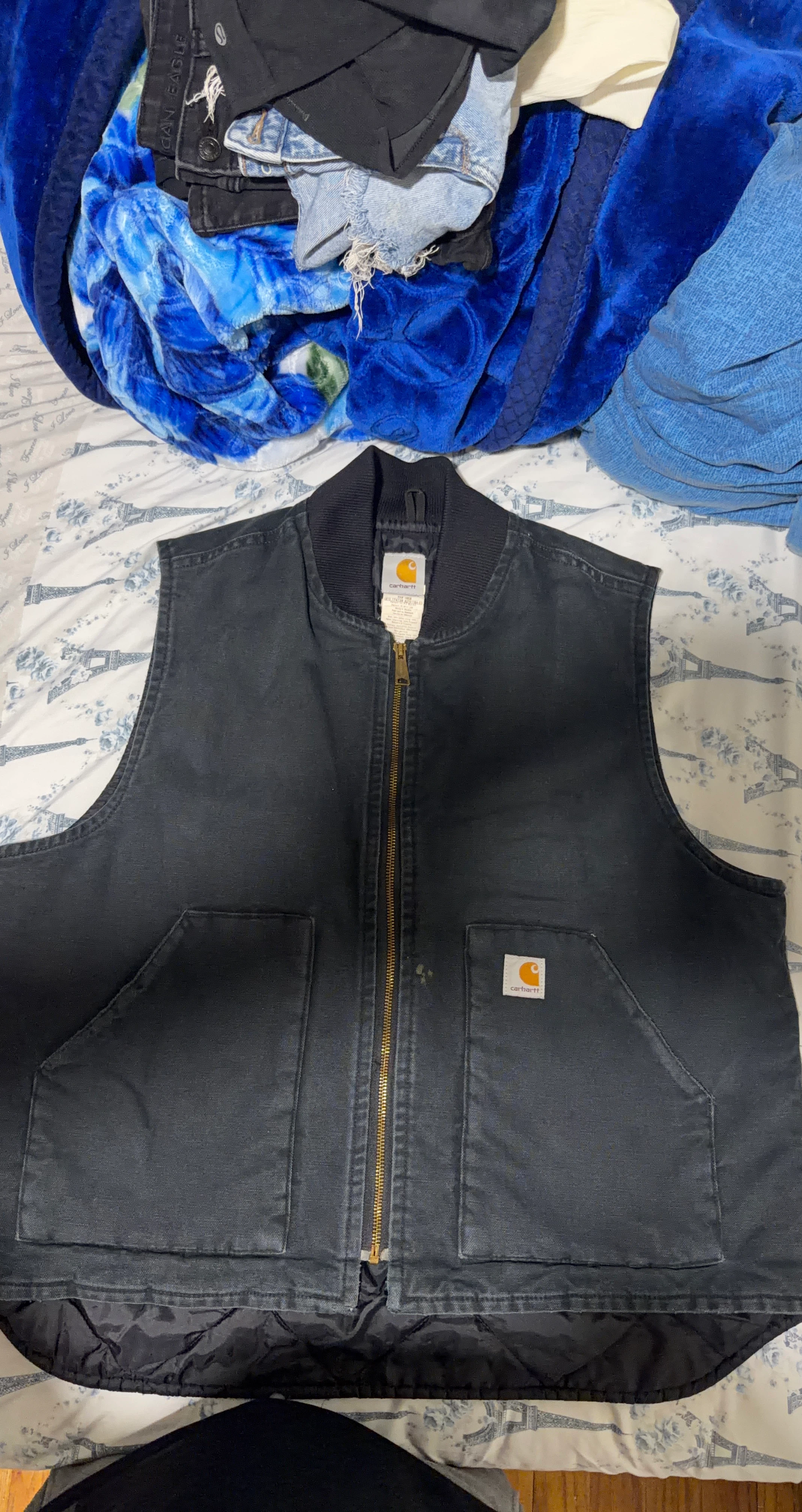 Carhartt V01 Black Vest XL