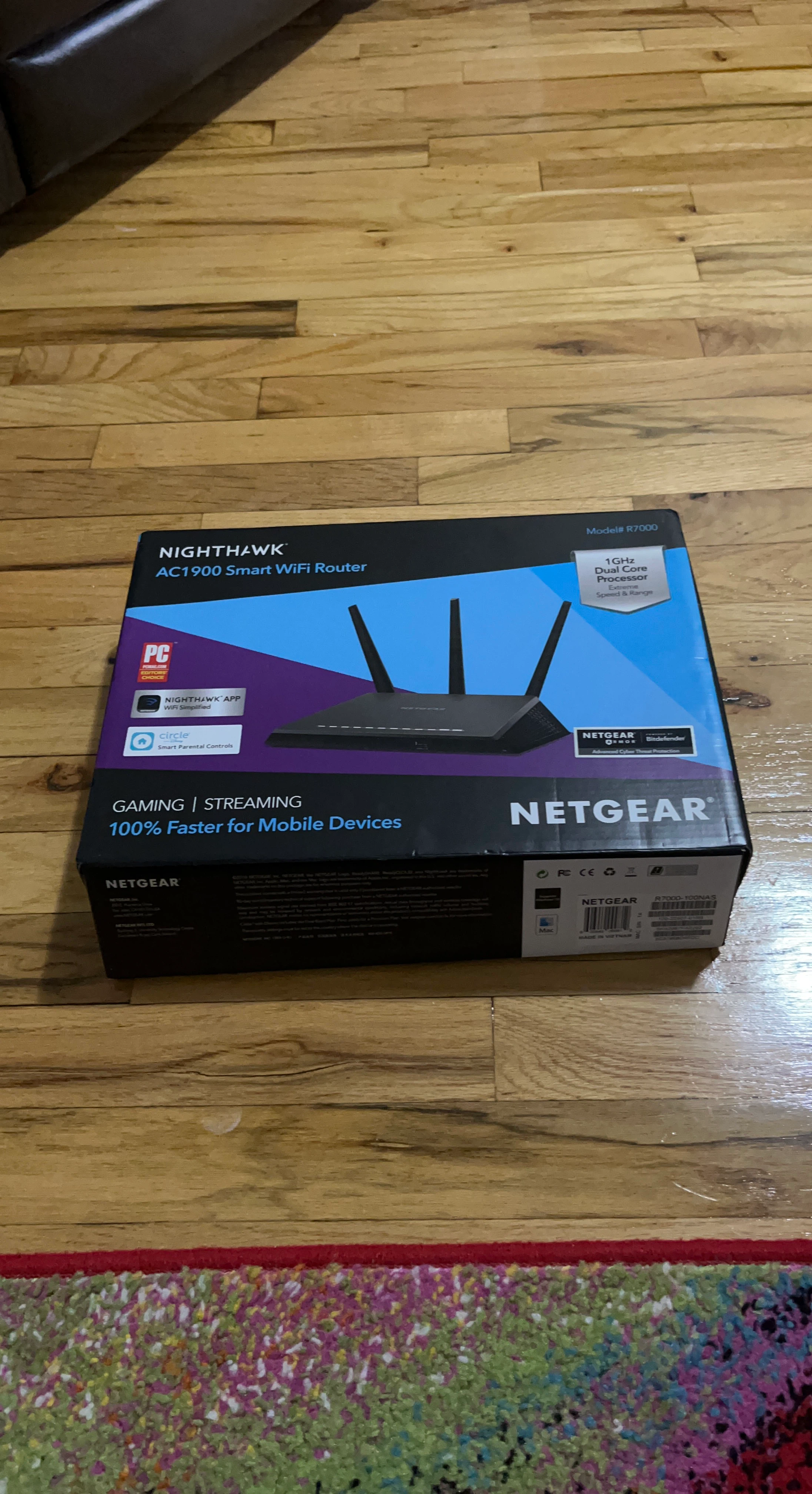 Netgear Nighthawk AC1900 Smart WiFi Router R7000