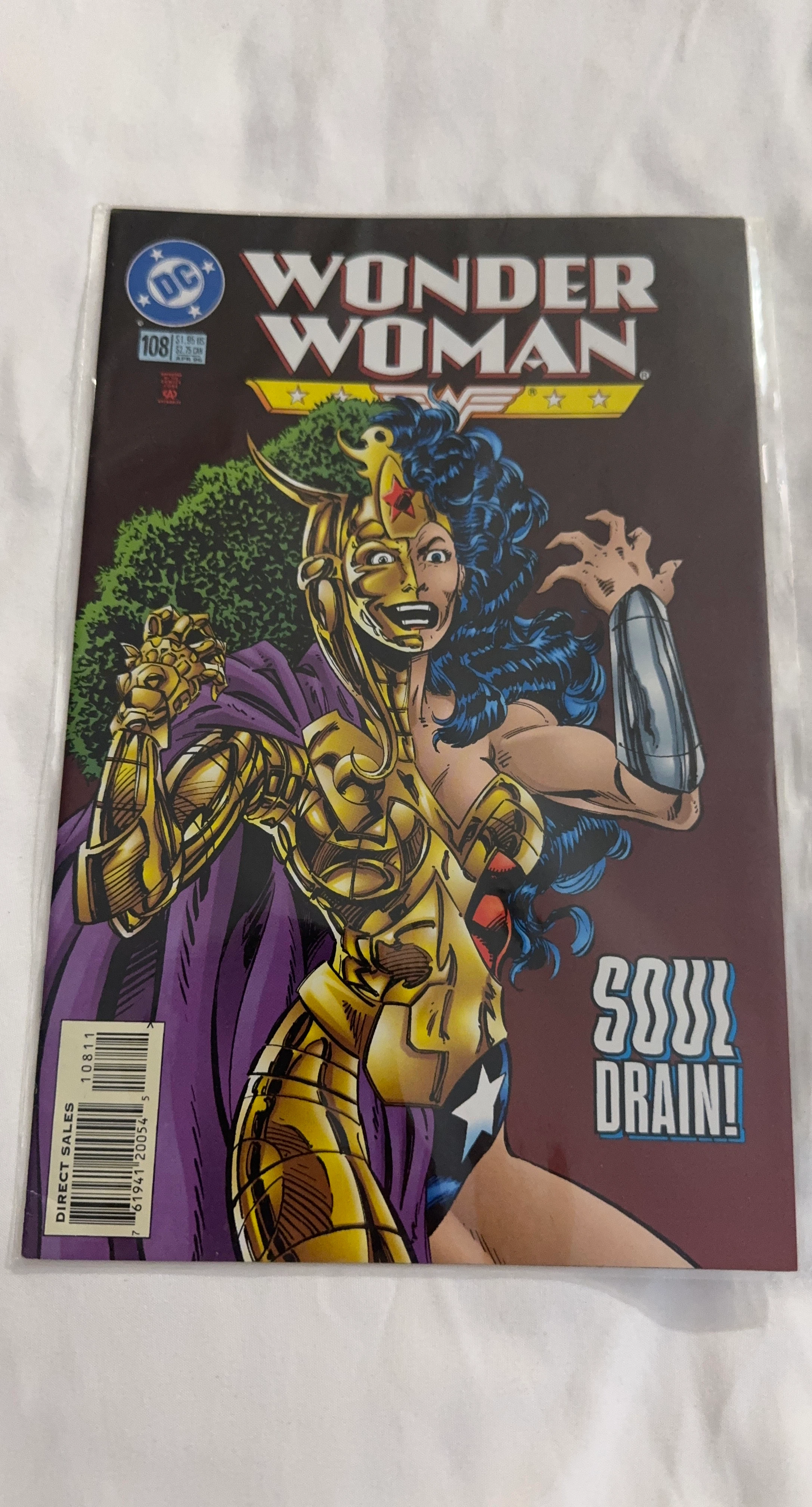 Wonder Woman Comic Book Issue 108