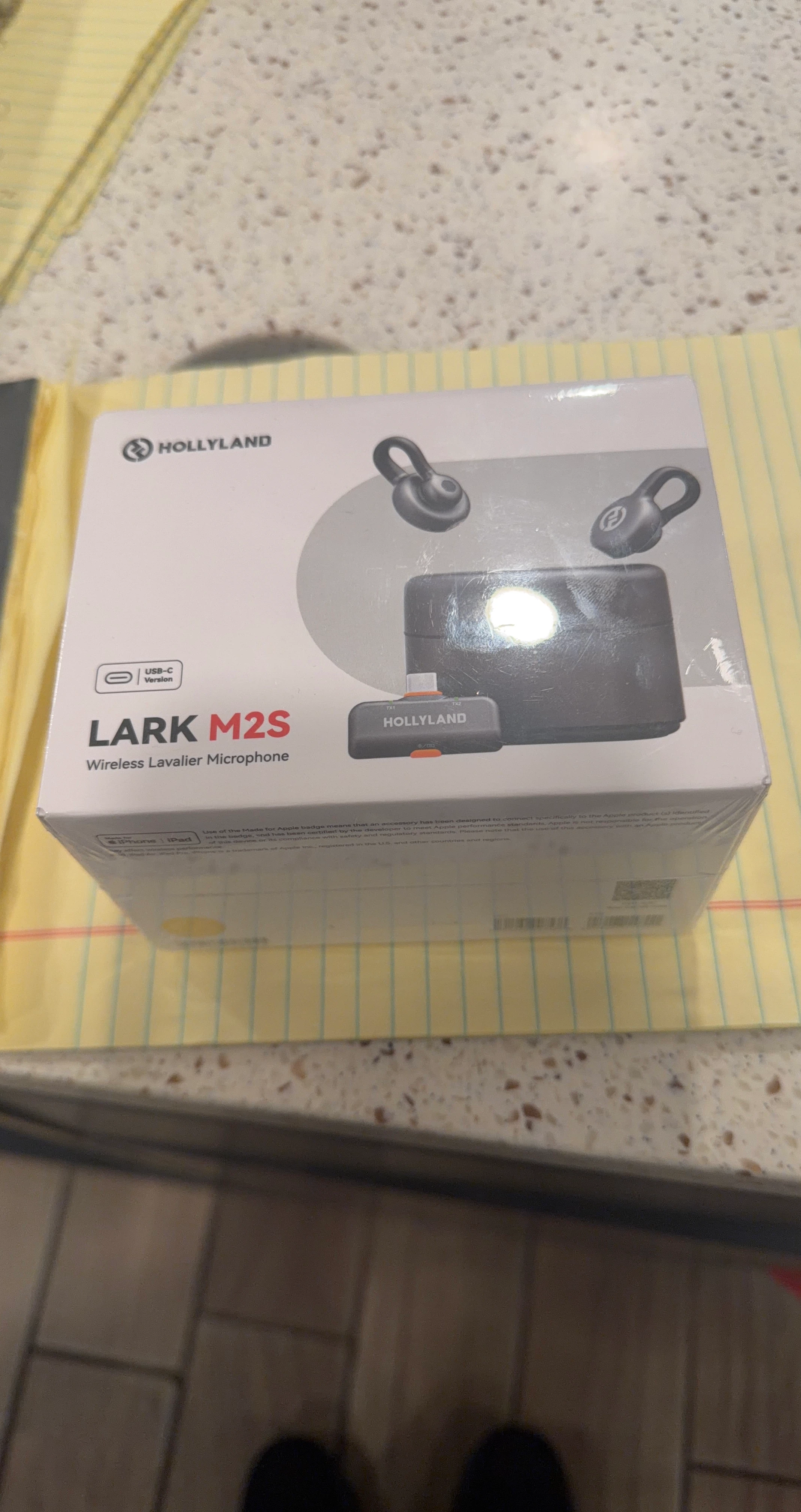 Hollyland Lark M2S Wireless Lavalier Microphone