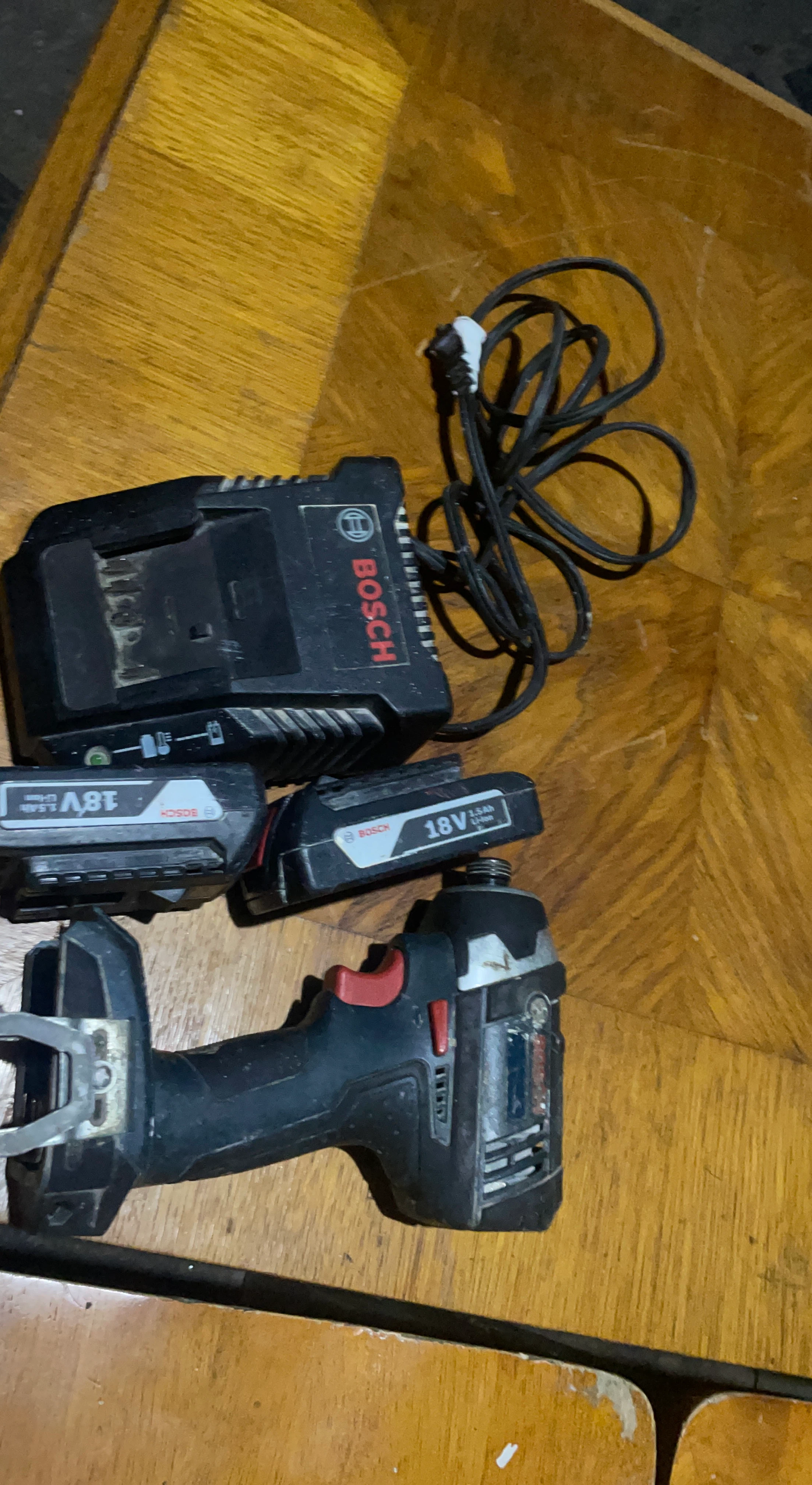 Bosch 18V Cordless Impact Driver with Batteries and Charger