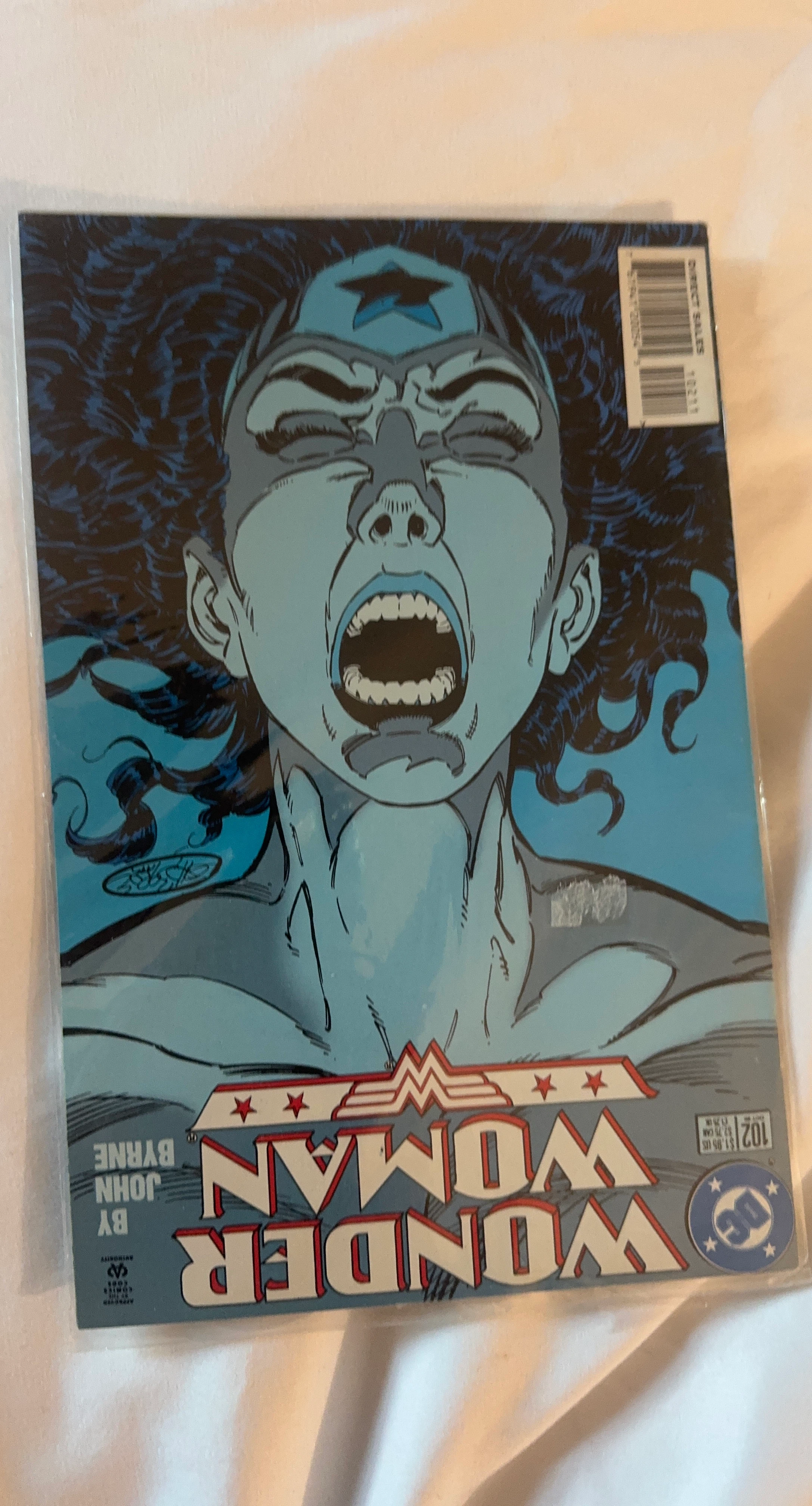 Wonder Woman #102 Comic Book by John Byrne
