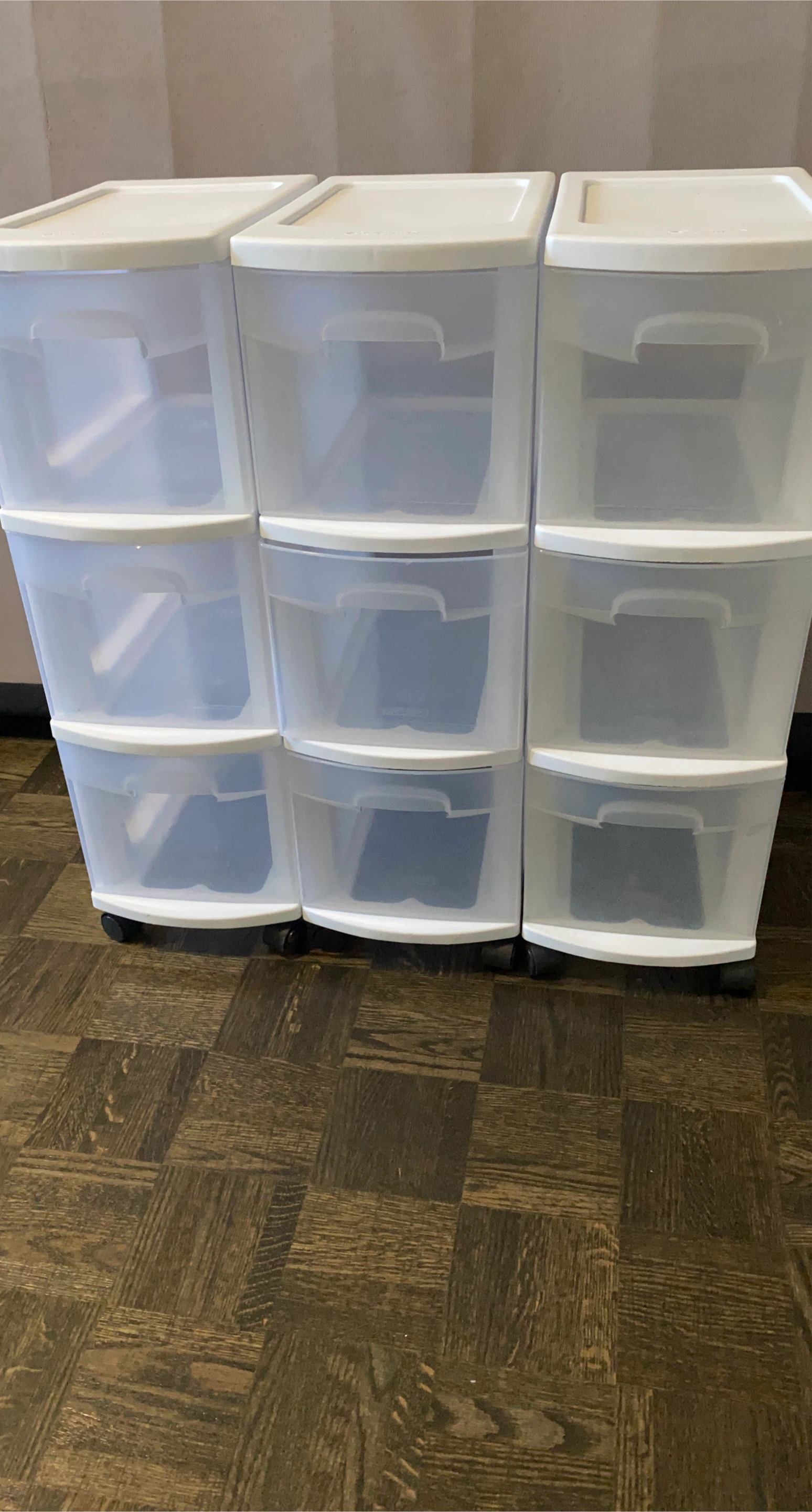 Sterilite 3-Drawer Storage Cart