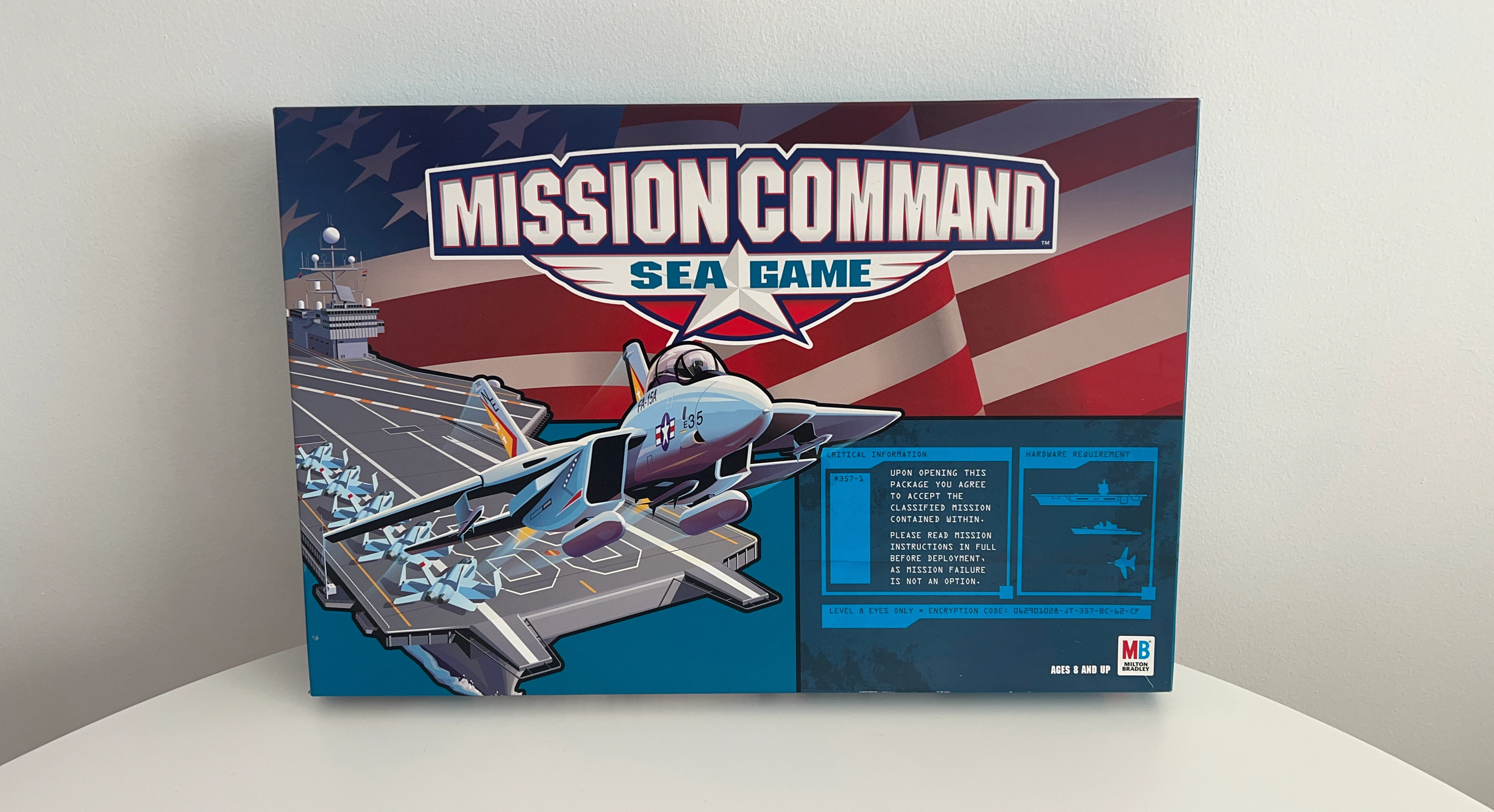 Milton Bradley Mission Command Sea Game