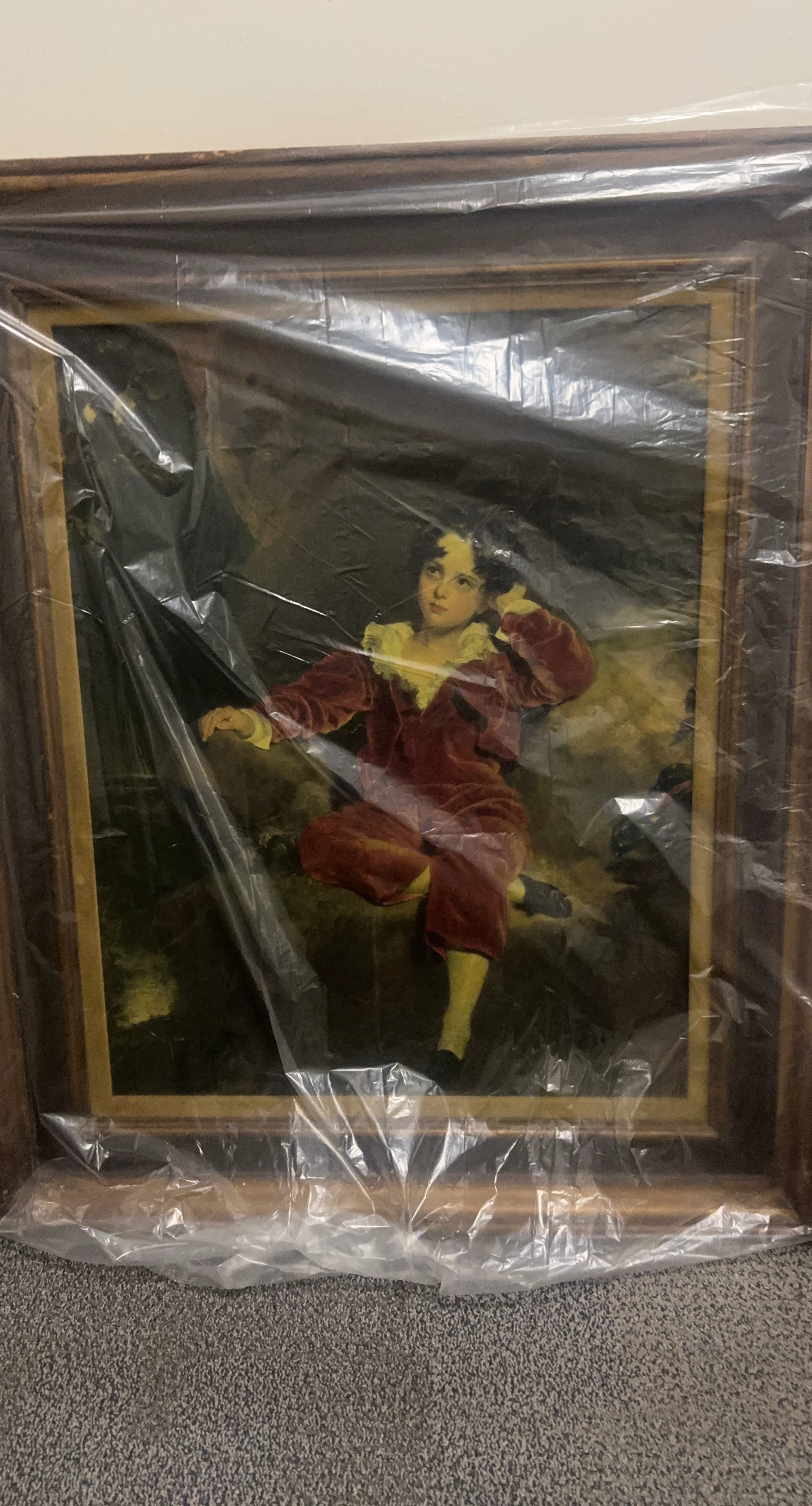 The Blue Boy Framed Print