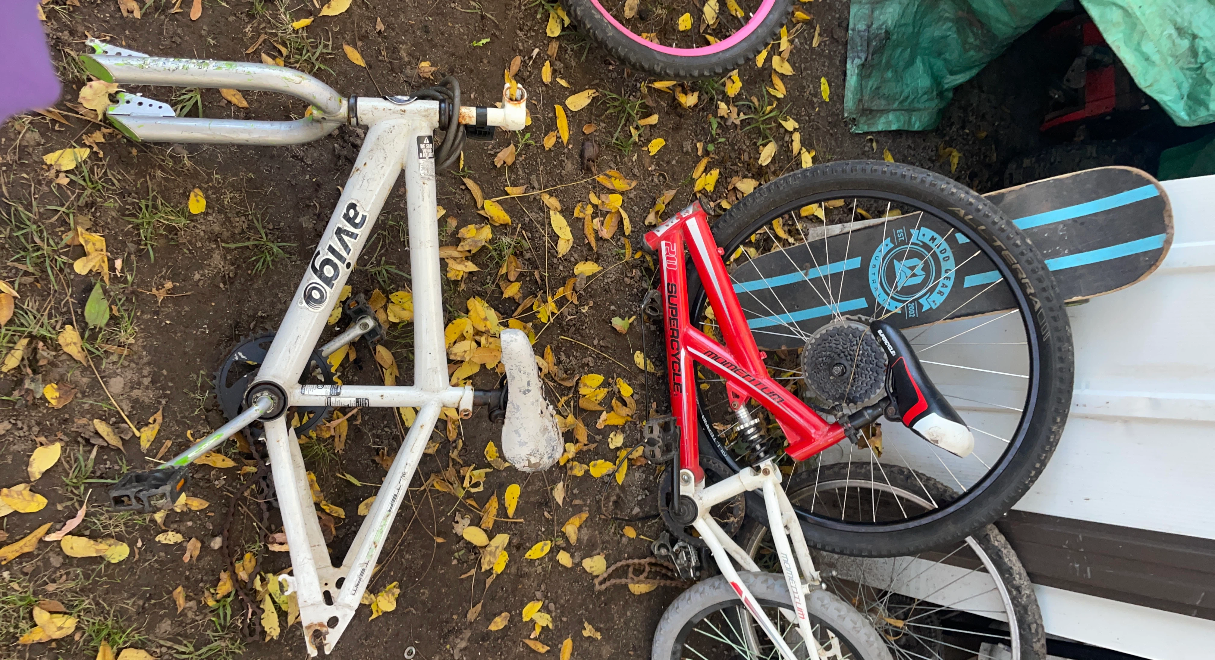 Supercycle, avigo frames only.  Free skateboard with purchase.