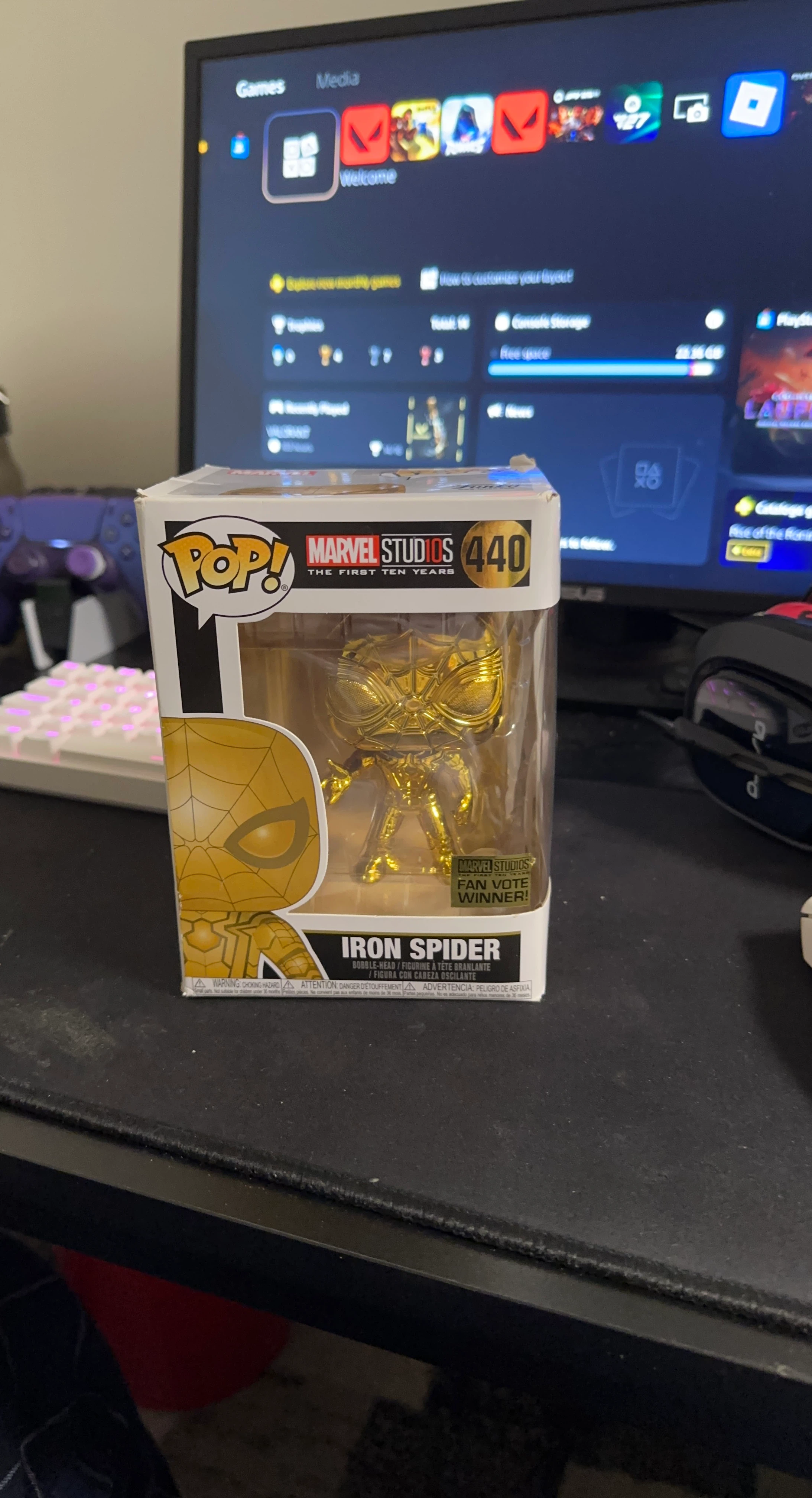 Funko Pop Marvel Iron Spider 440 - CASH ONLY