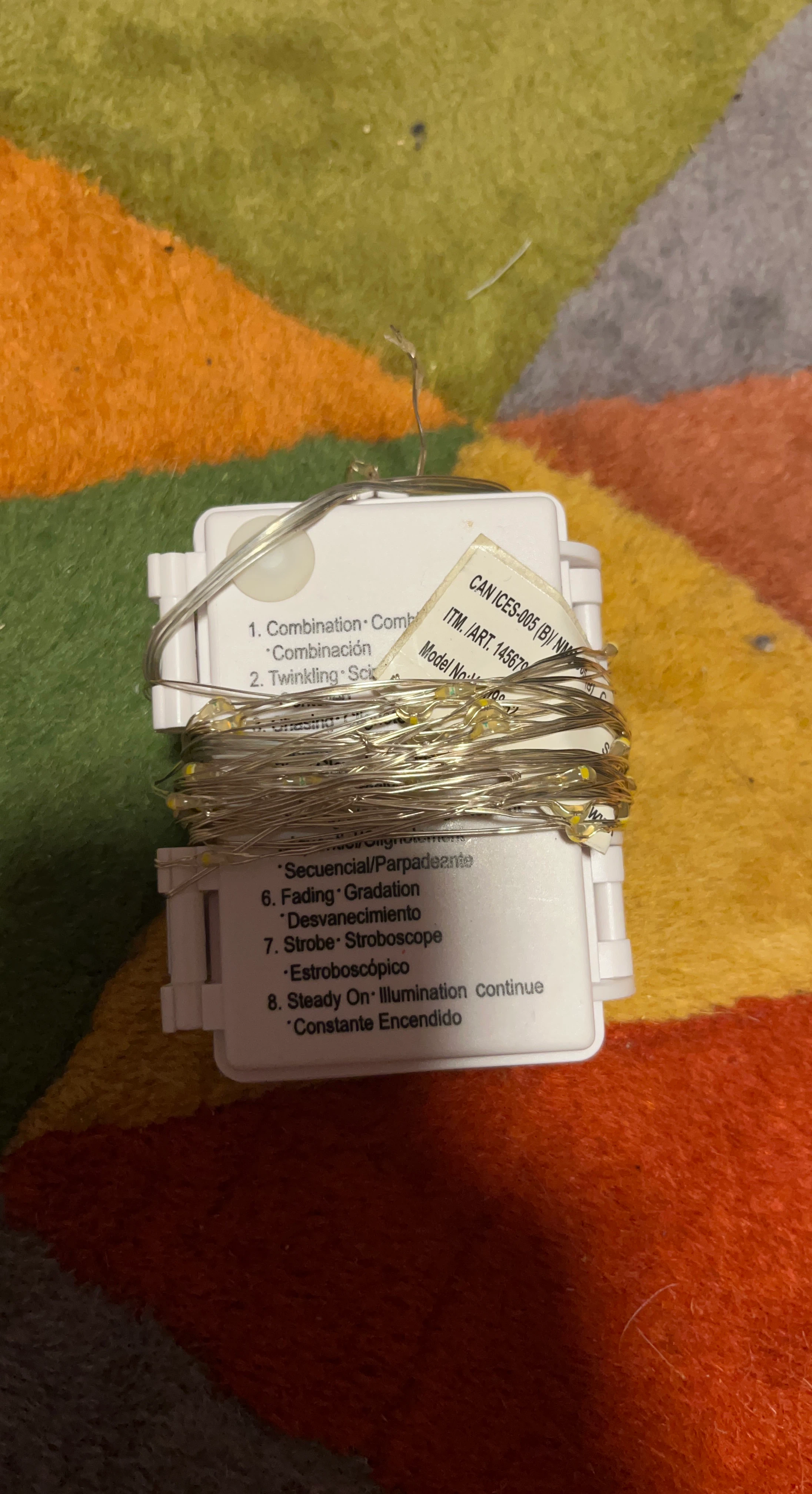 Battery-Operated LED String Lights