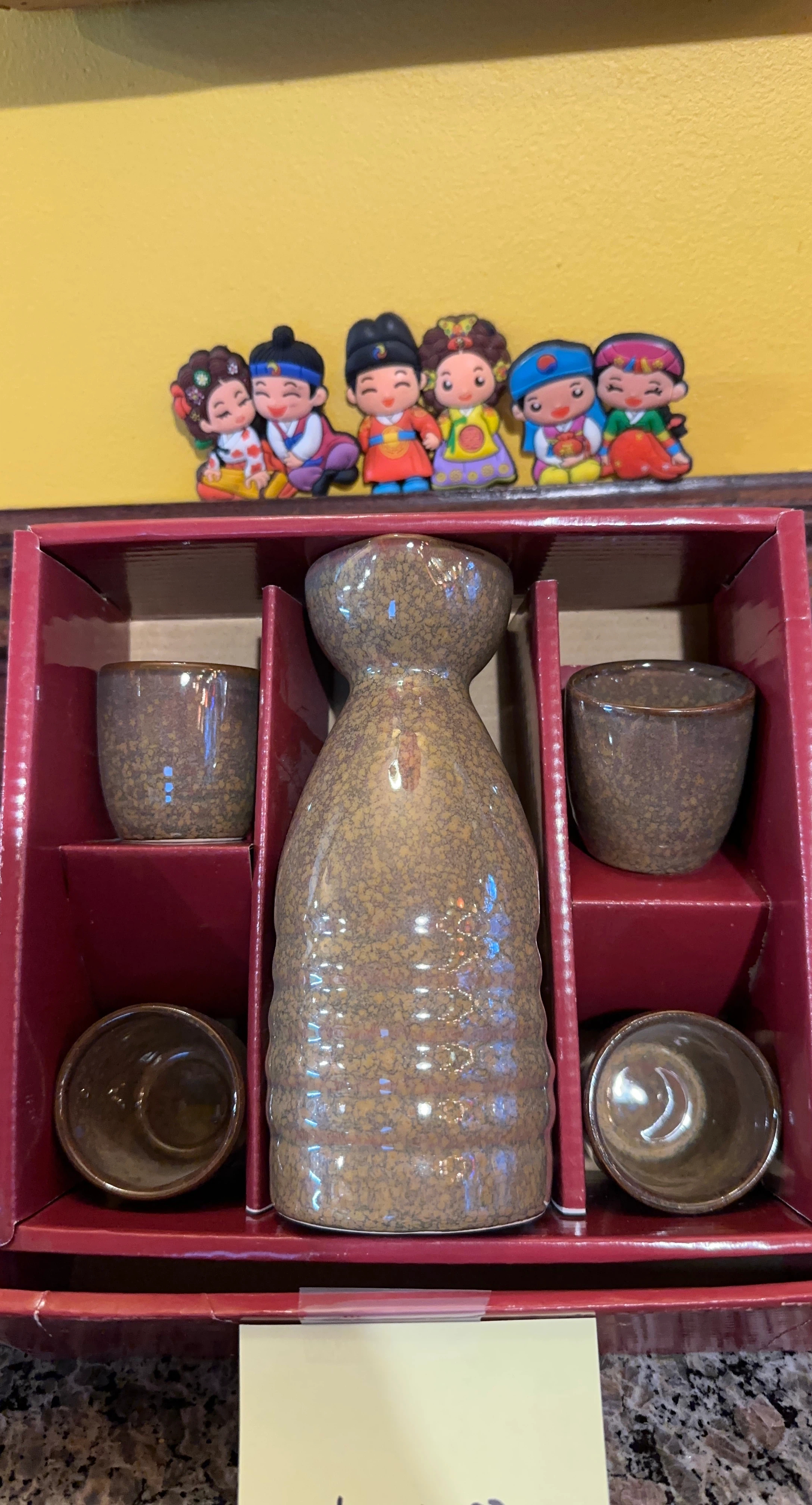Ceramic sake set