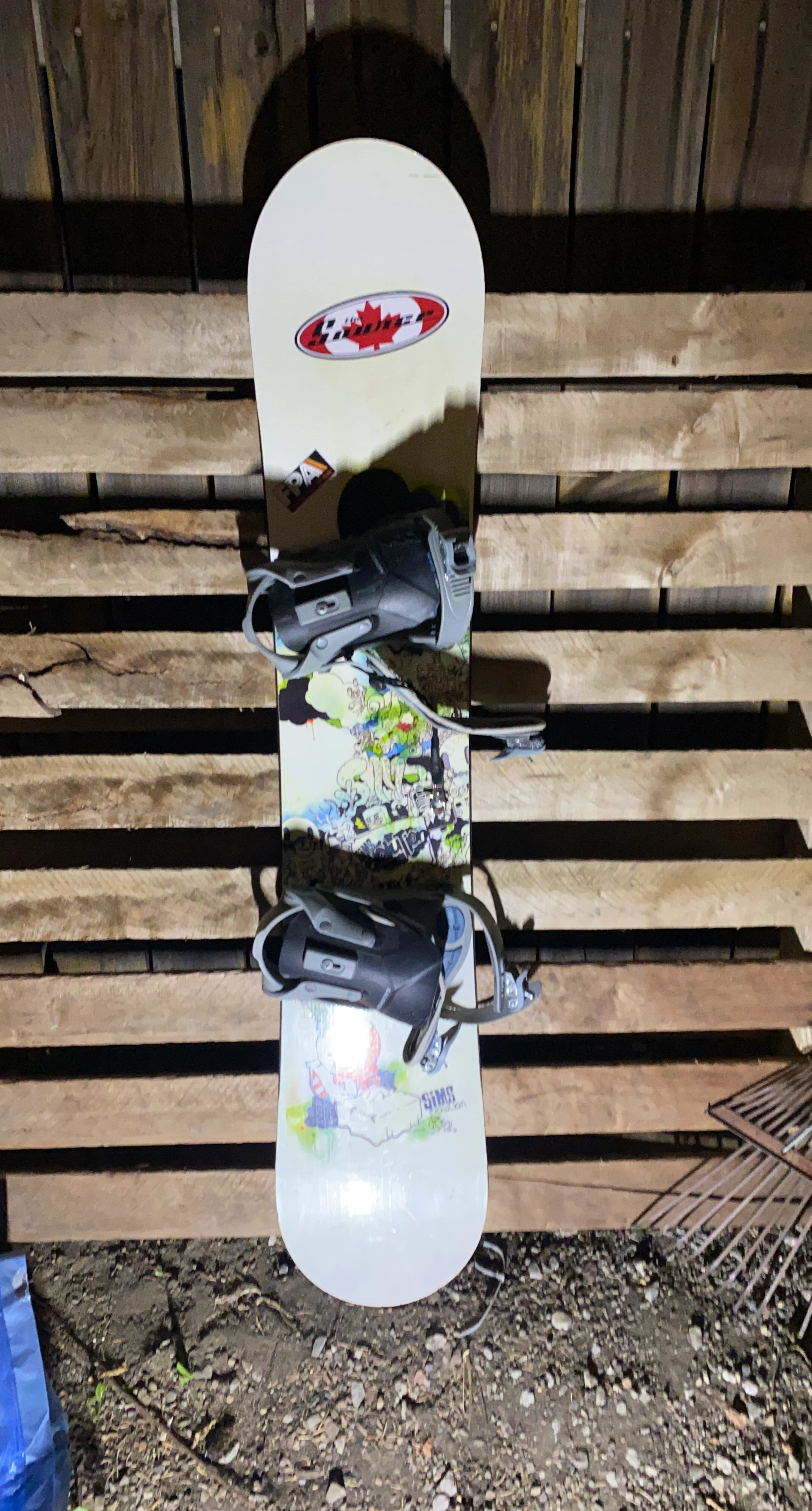 Sims Evolution Snowboard with Bindings