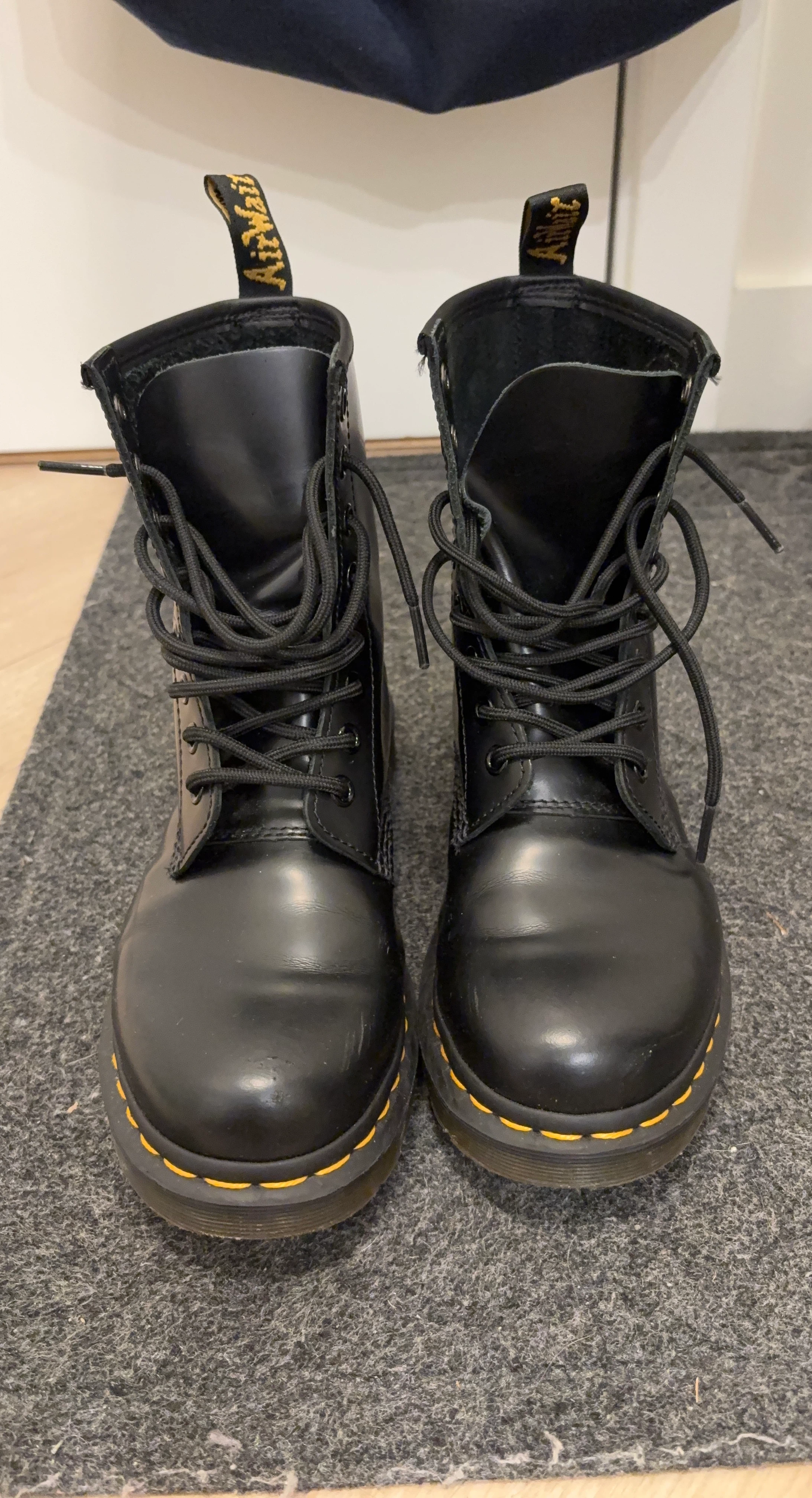 Dr. Martens 1460 W Black Boots