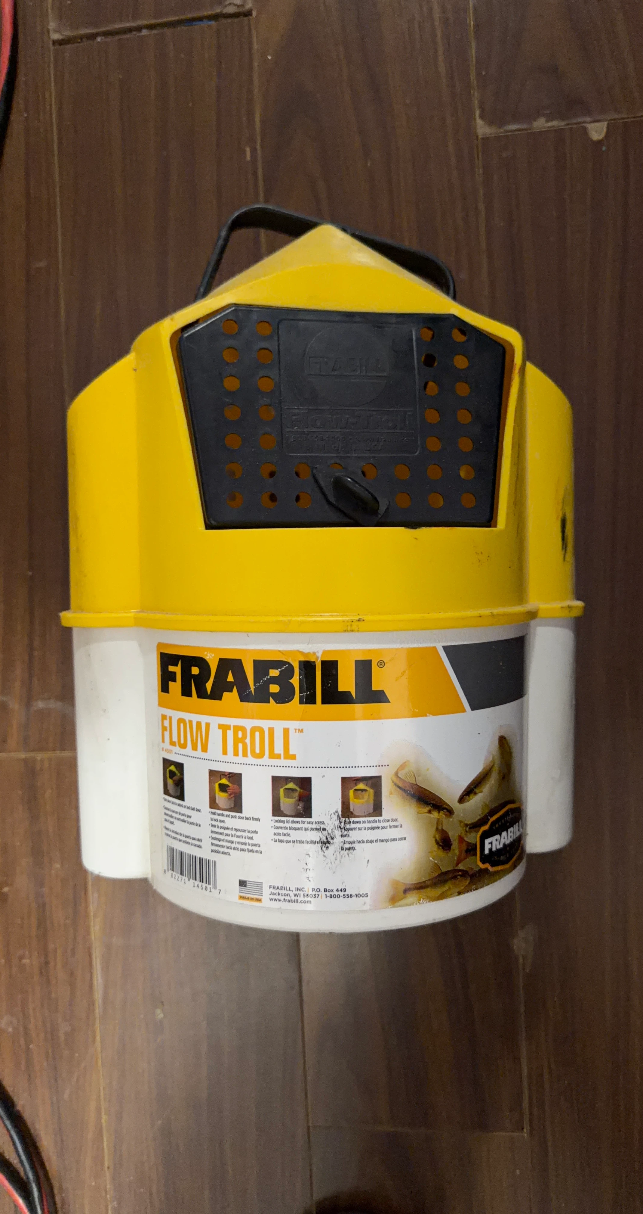 Frabill Flow Troll Bait Bucket