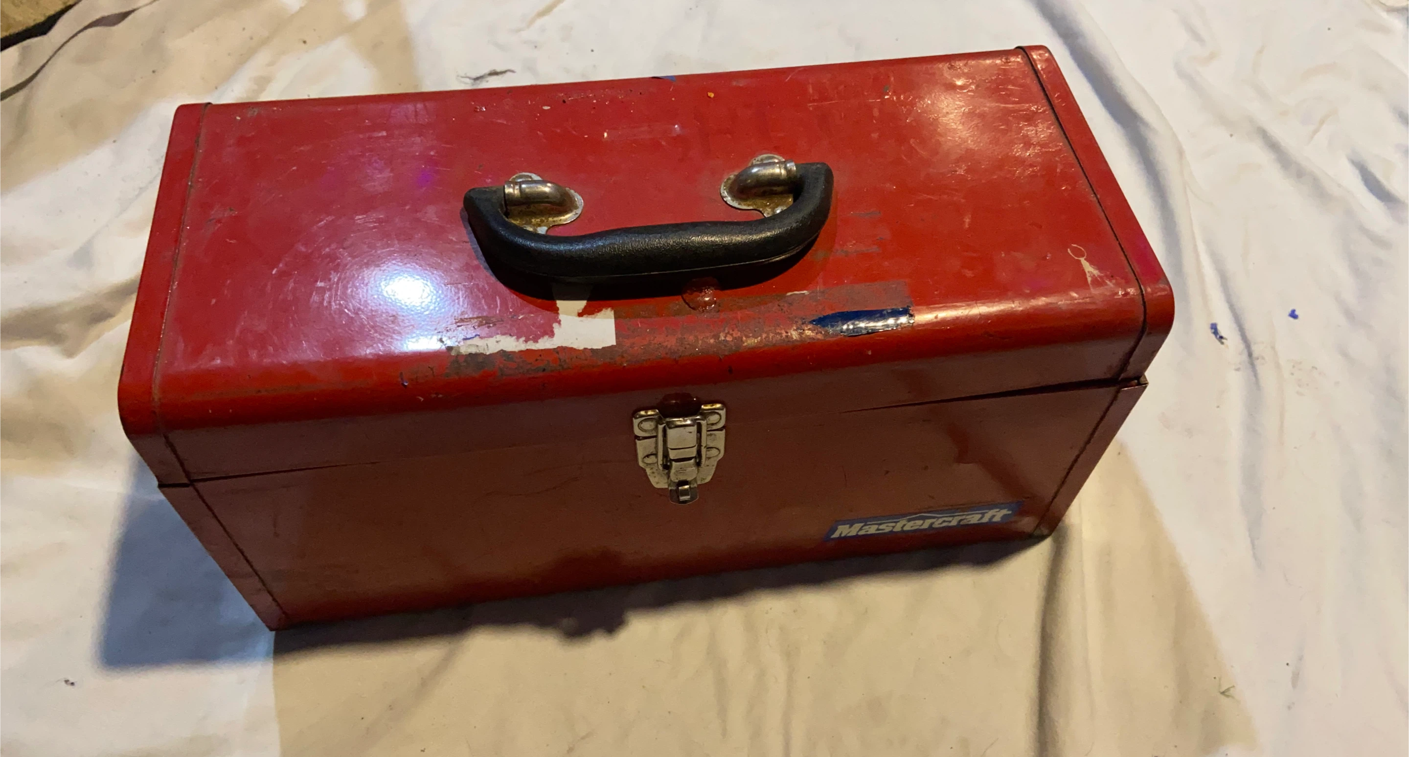 Mastercraft Metal Tool Box (PICK UP ASAP)