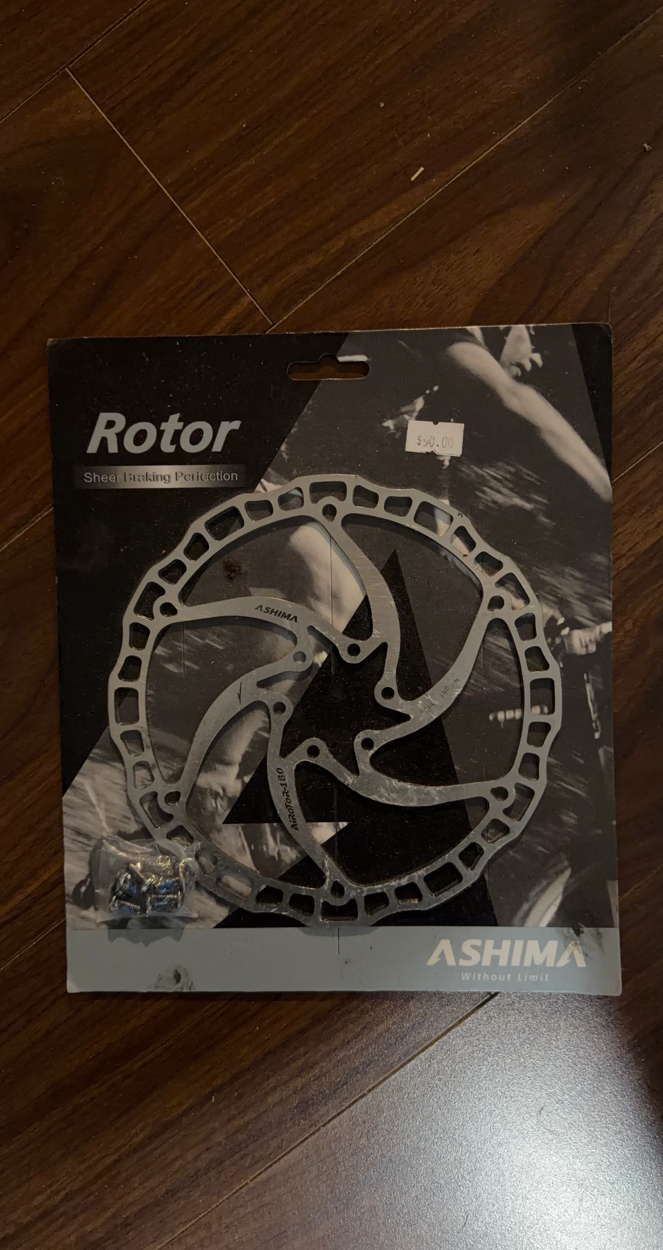 Ashima AiRotor 180mm Bicycle Brake Rotor