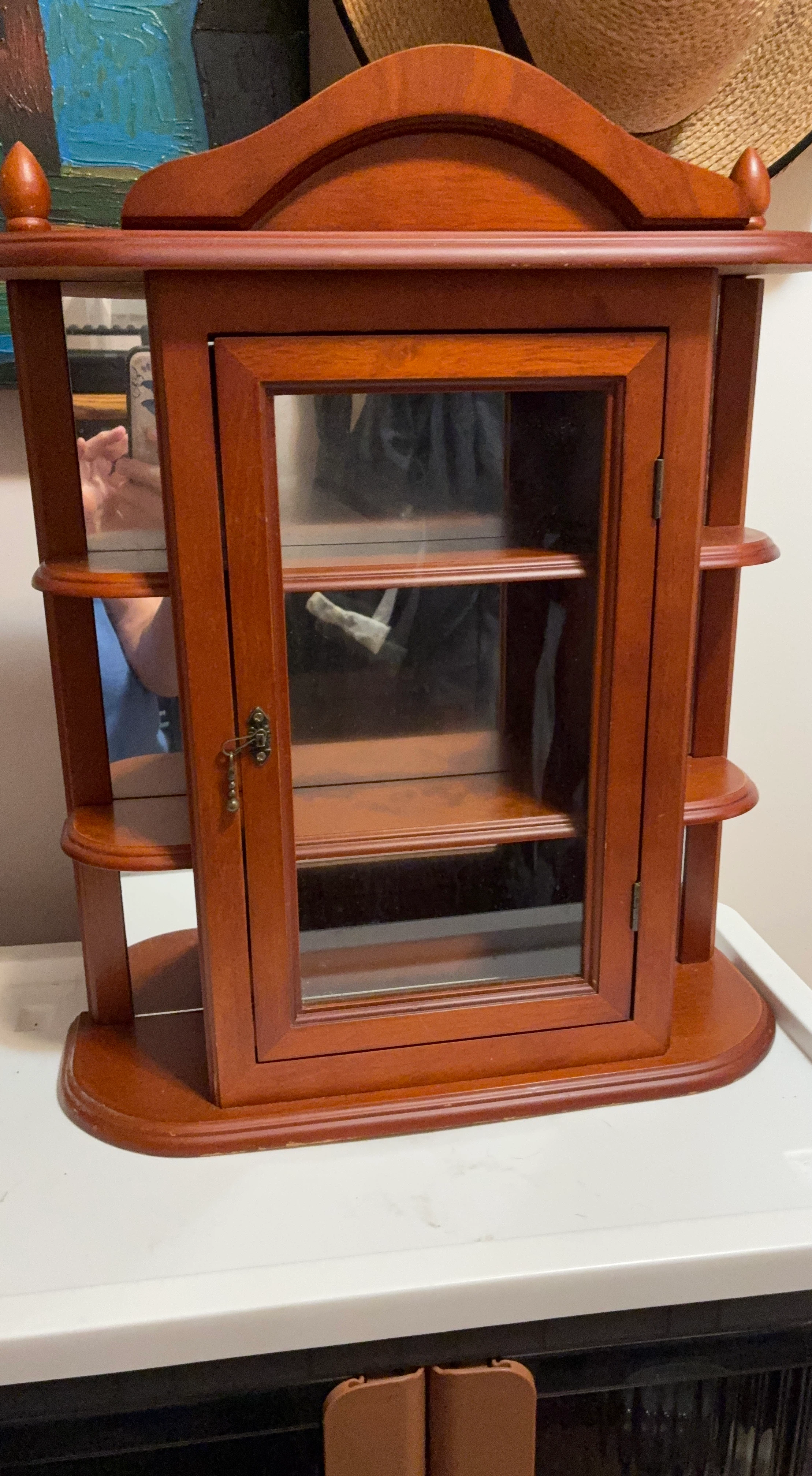 Wooden Display Cabinet