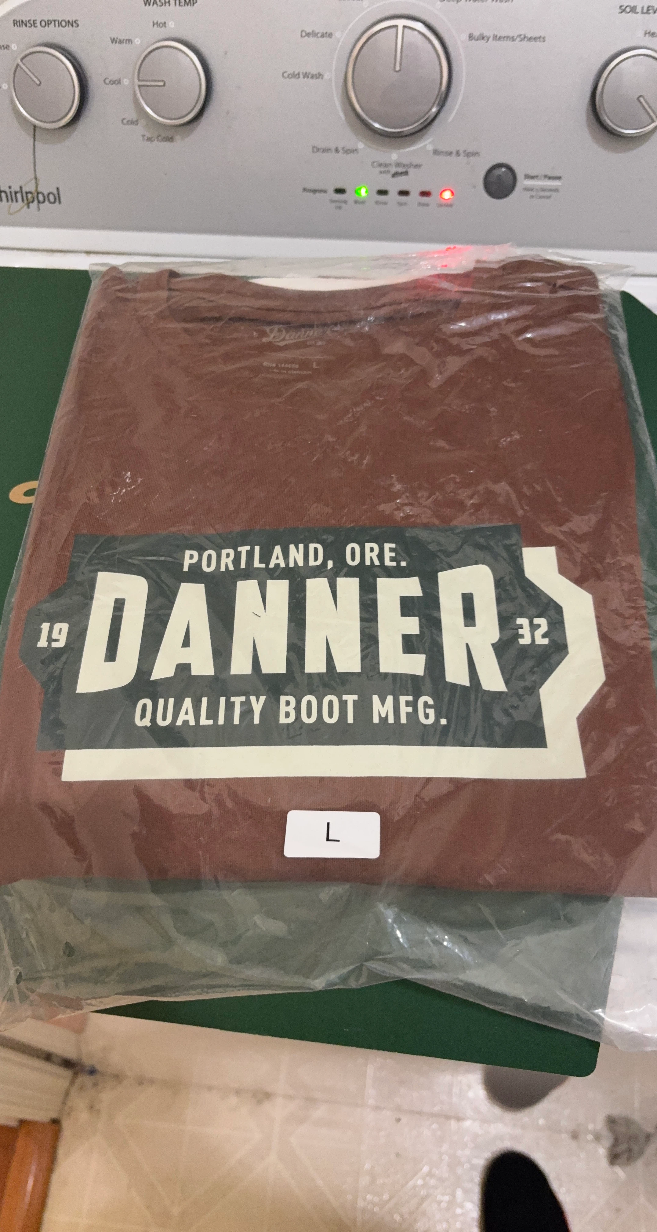Danner Quality Boot Mfg. T-Shirt Brown