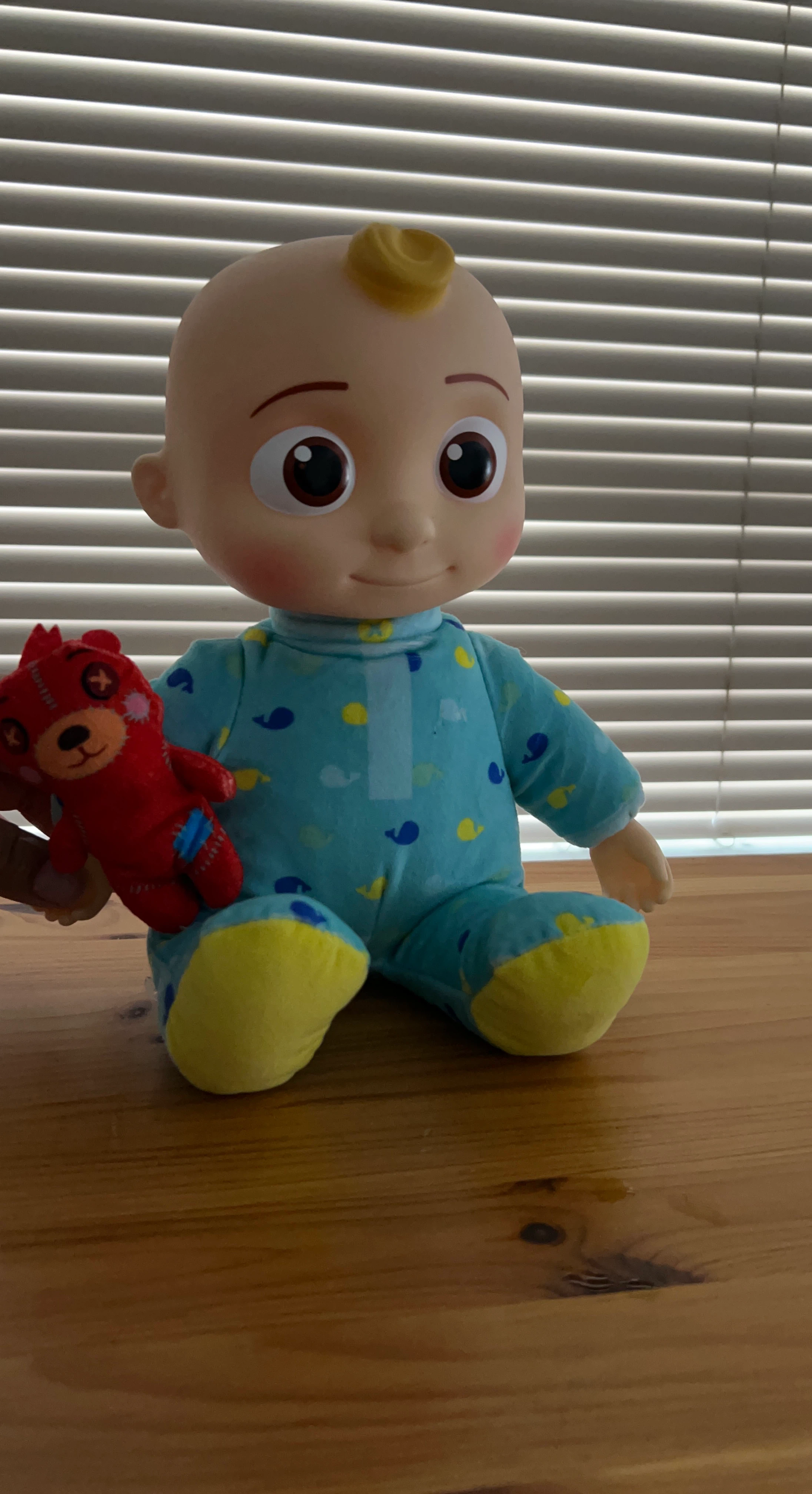 CoComelon JJ Doll with Plush Bear
