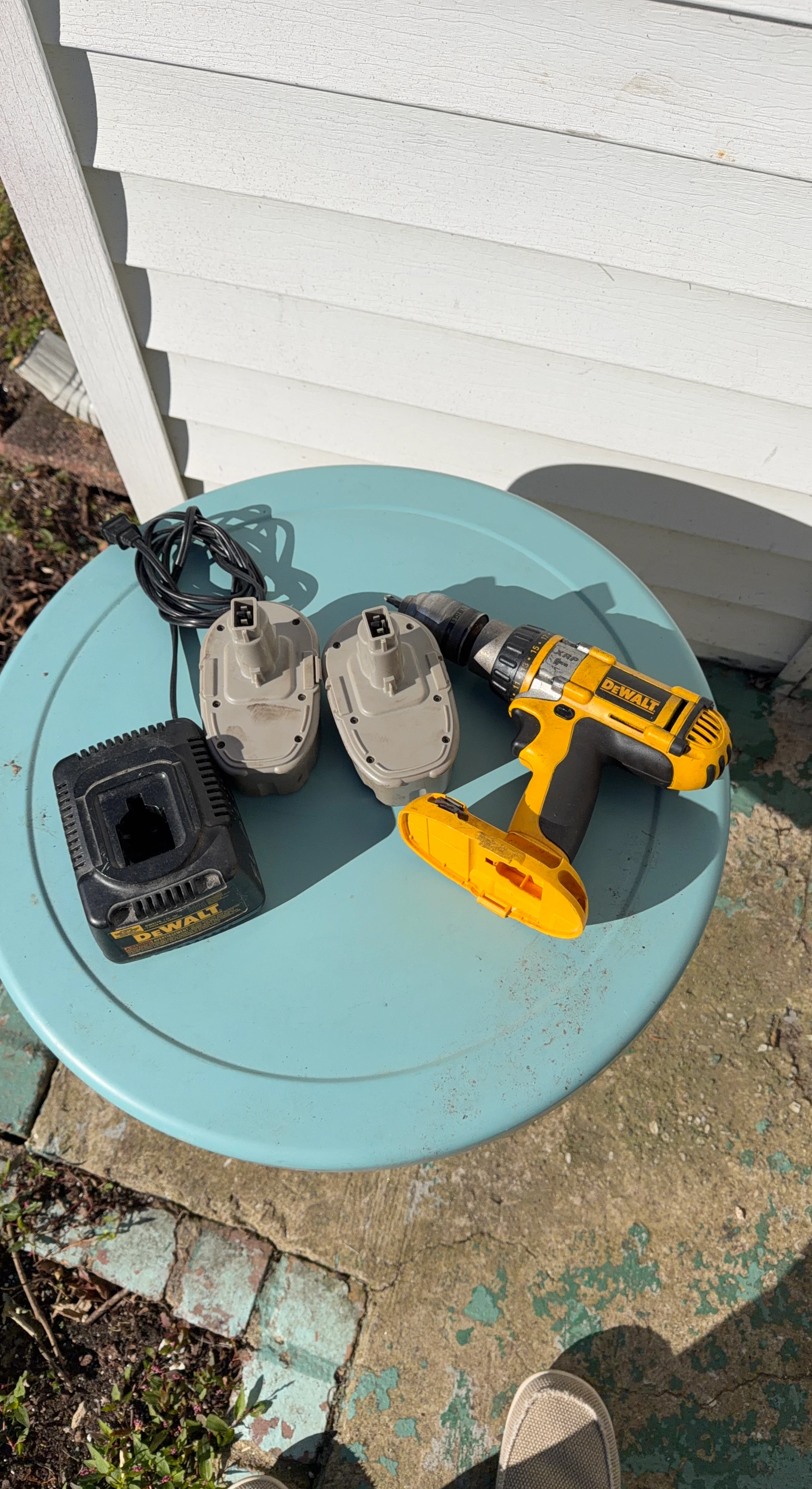 DeWalt XRP Cordless Drill Set