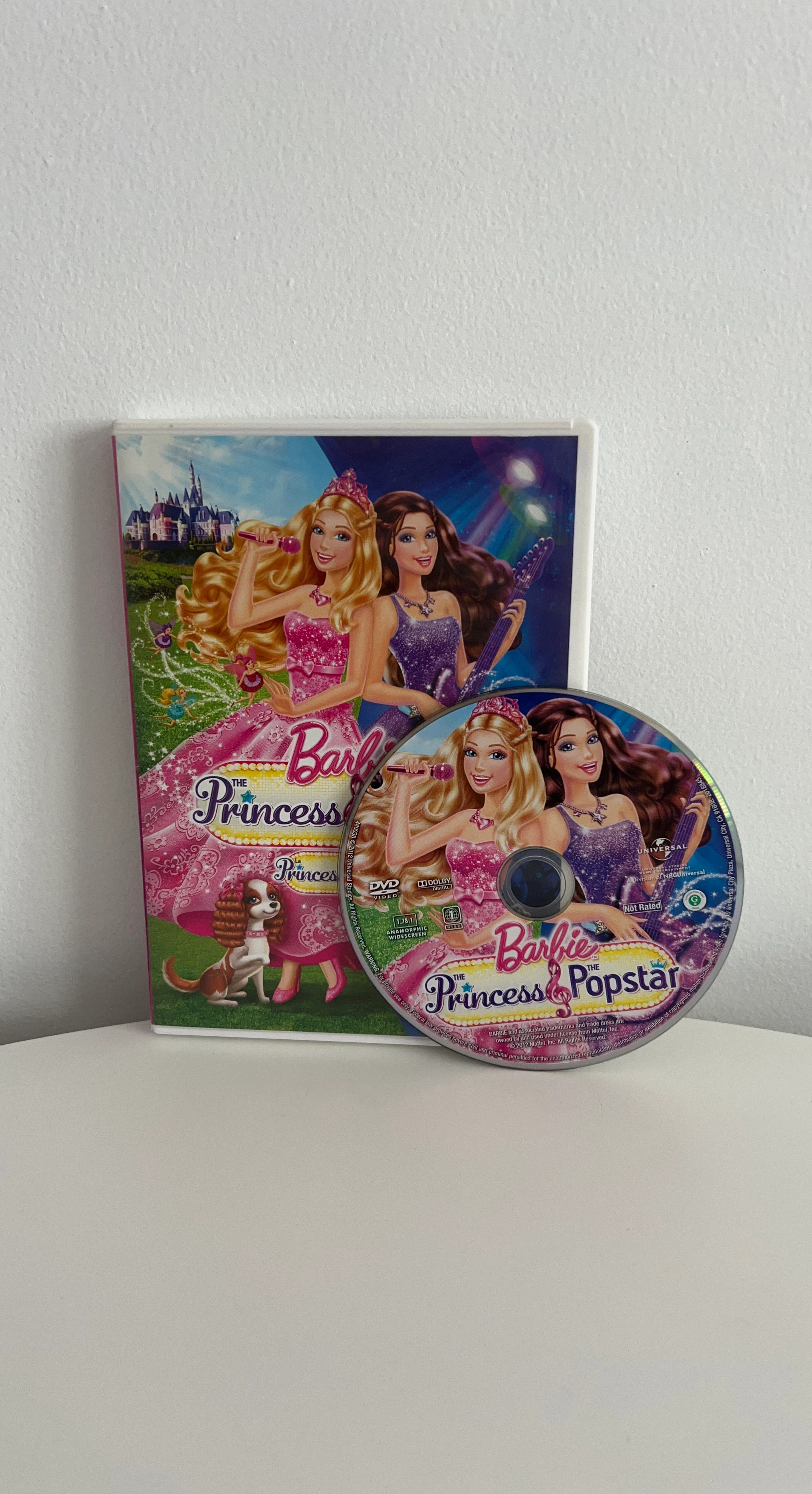 Barbie The Princess and the Popstar DVD