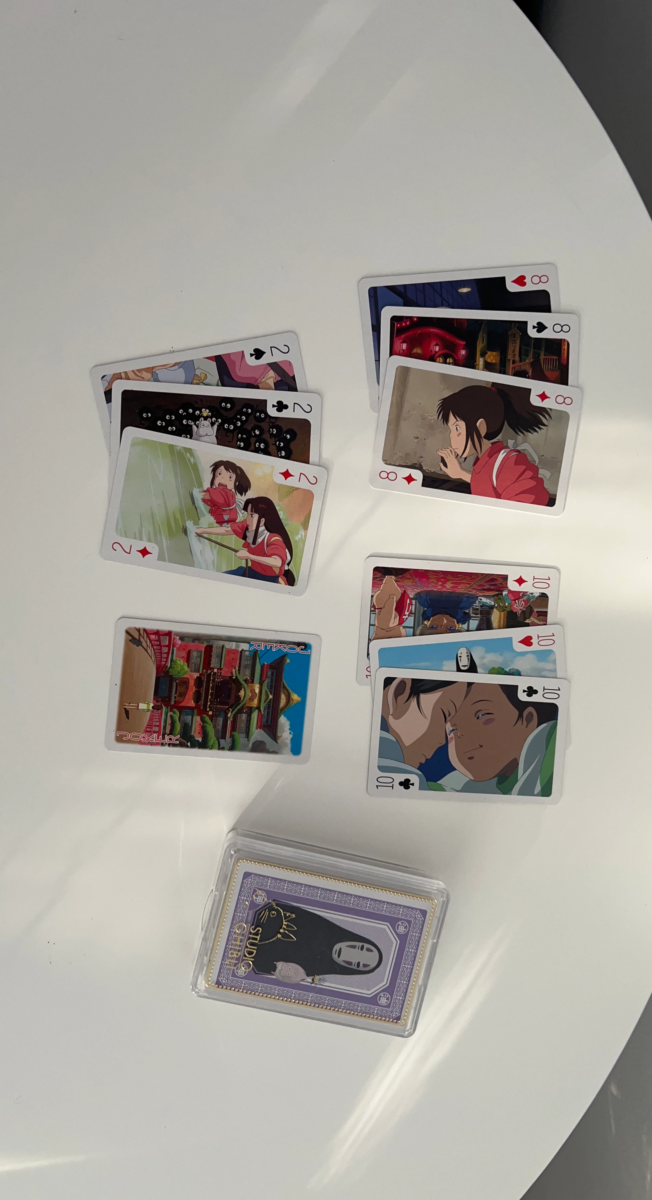 Studio Ghibli Spirited Away Playing Cards