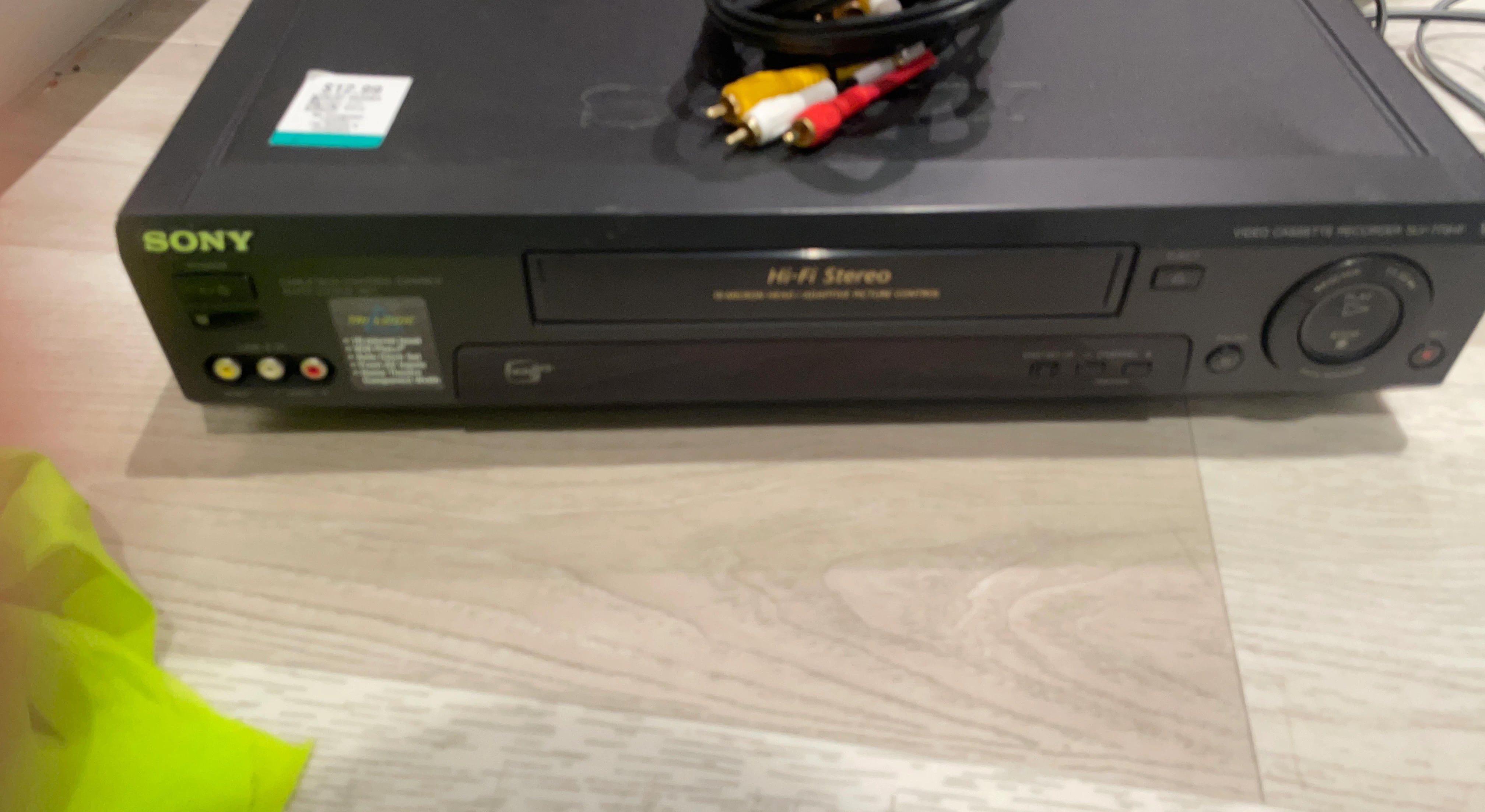 TESTED WORKING Sony Hi-Fi Stereo VHS VCR player