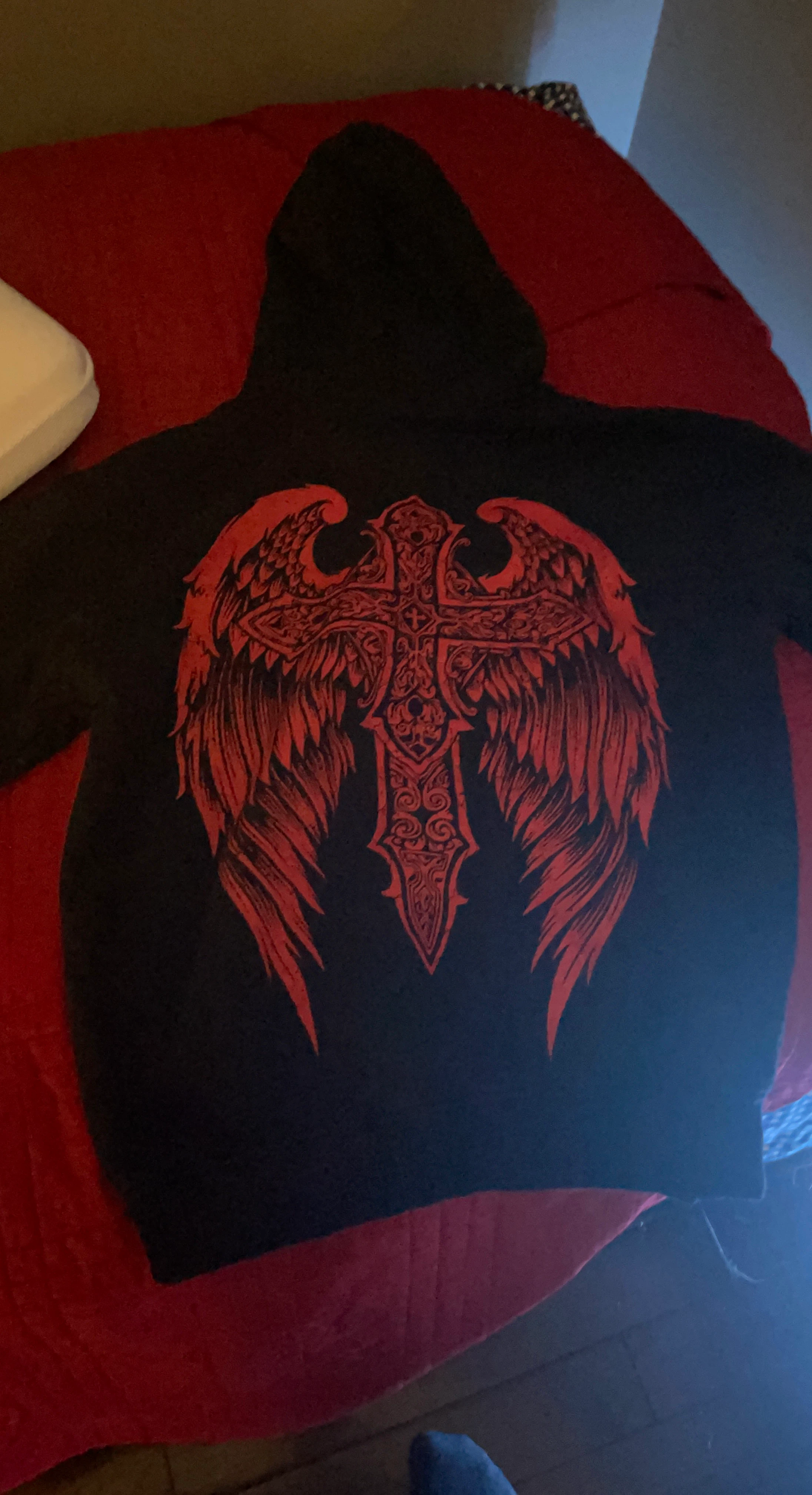 AEROPOSTALE hodie Red Cross