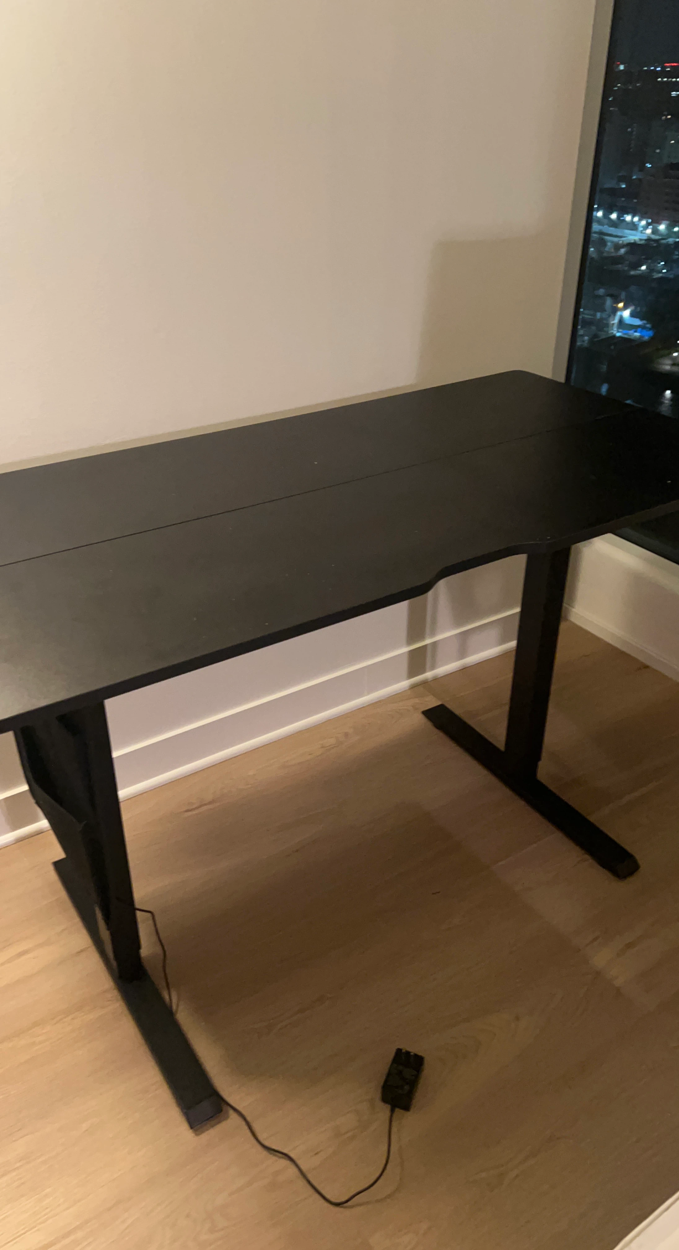 Black Electric Standing Desk