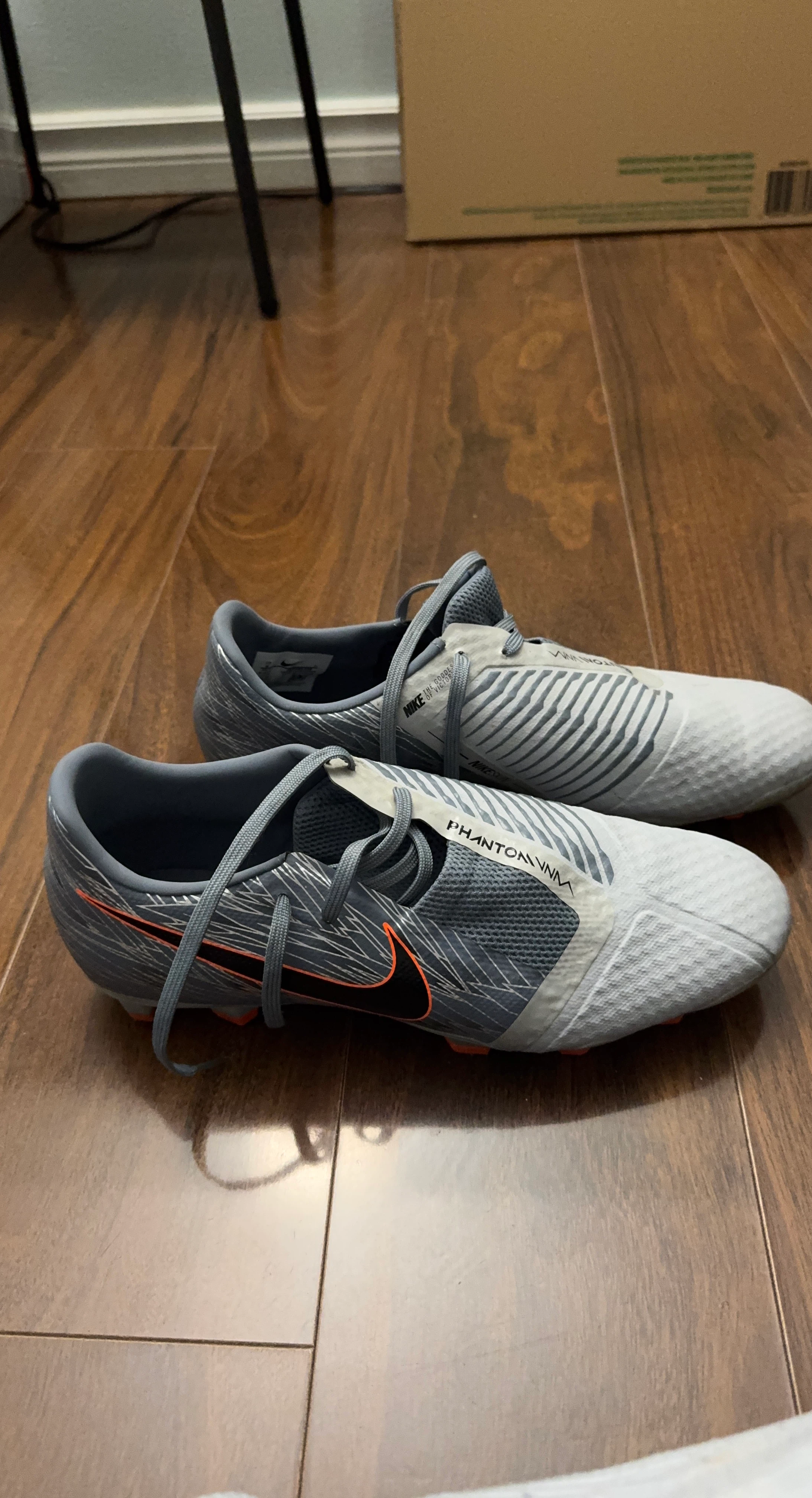 Nike Phantom VNM Soccer Cleats - Grey