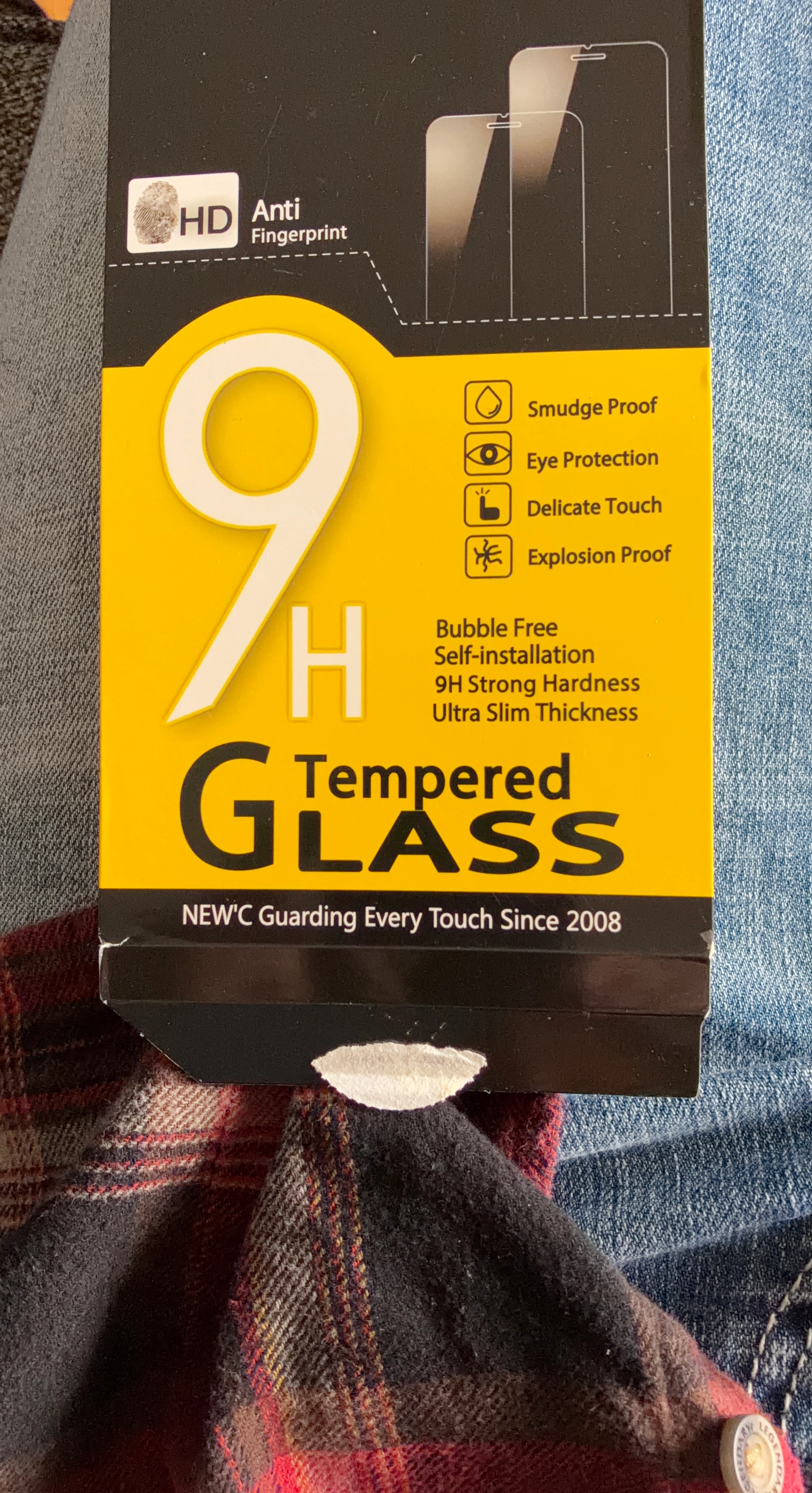 3 NEW'C iPhone 12 Pro Max screen protector