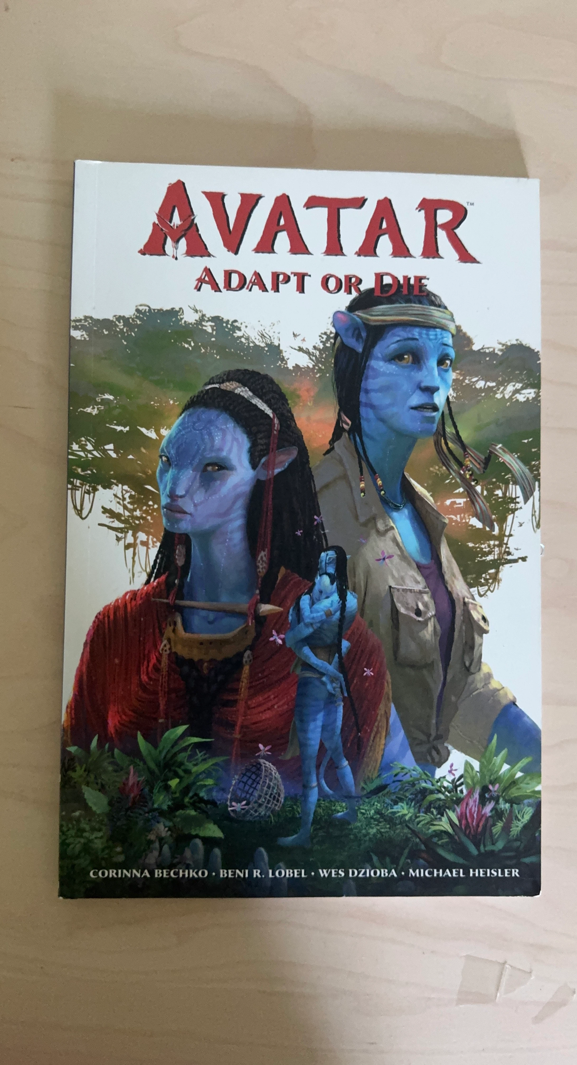 Avatar: Adapt or Die graphic novel