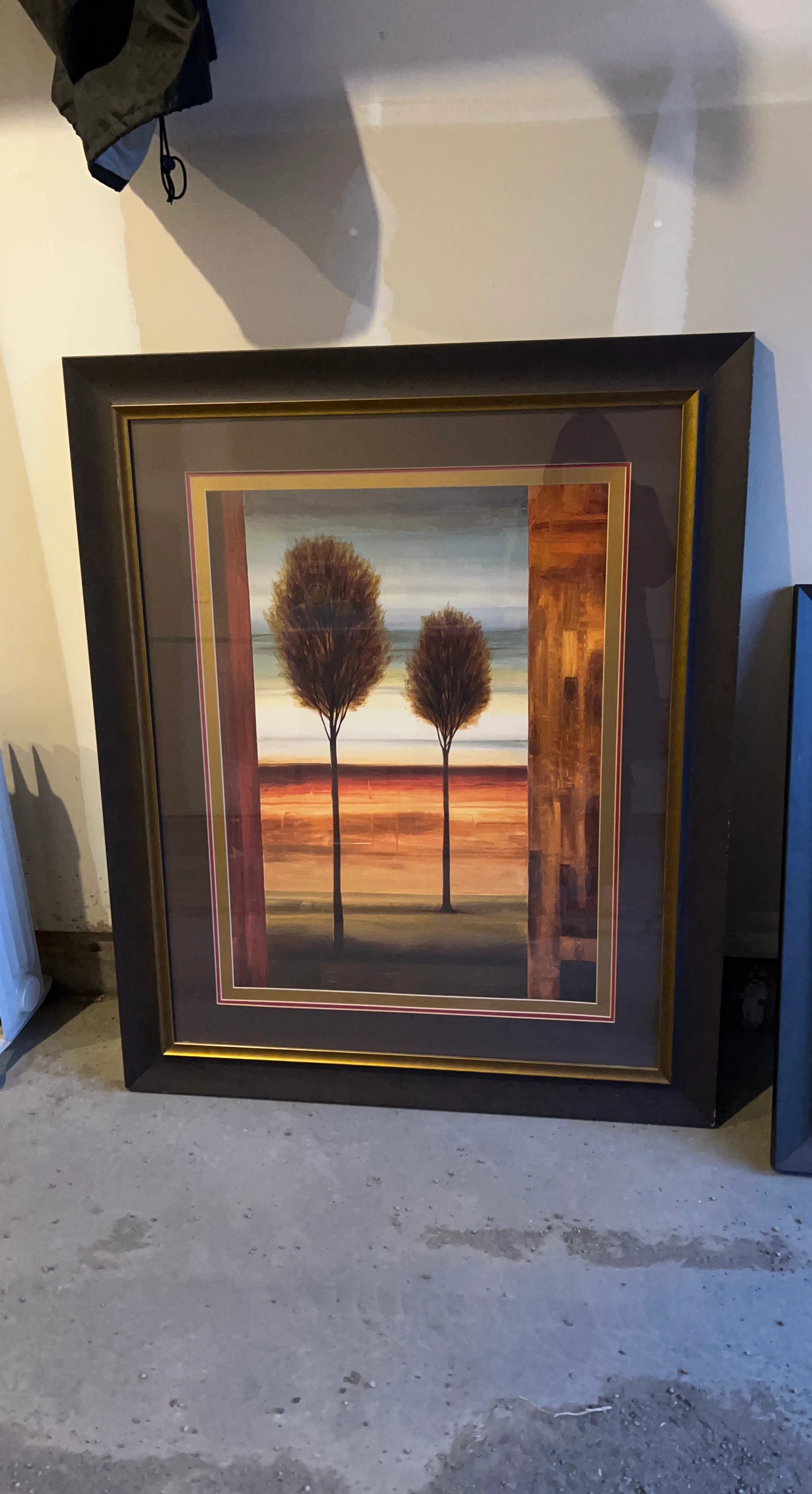 Framed Tree Landscape Wall Art