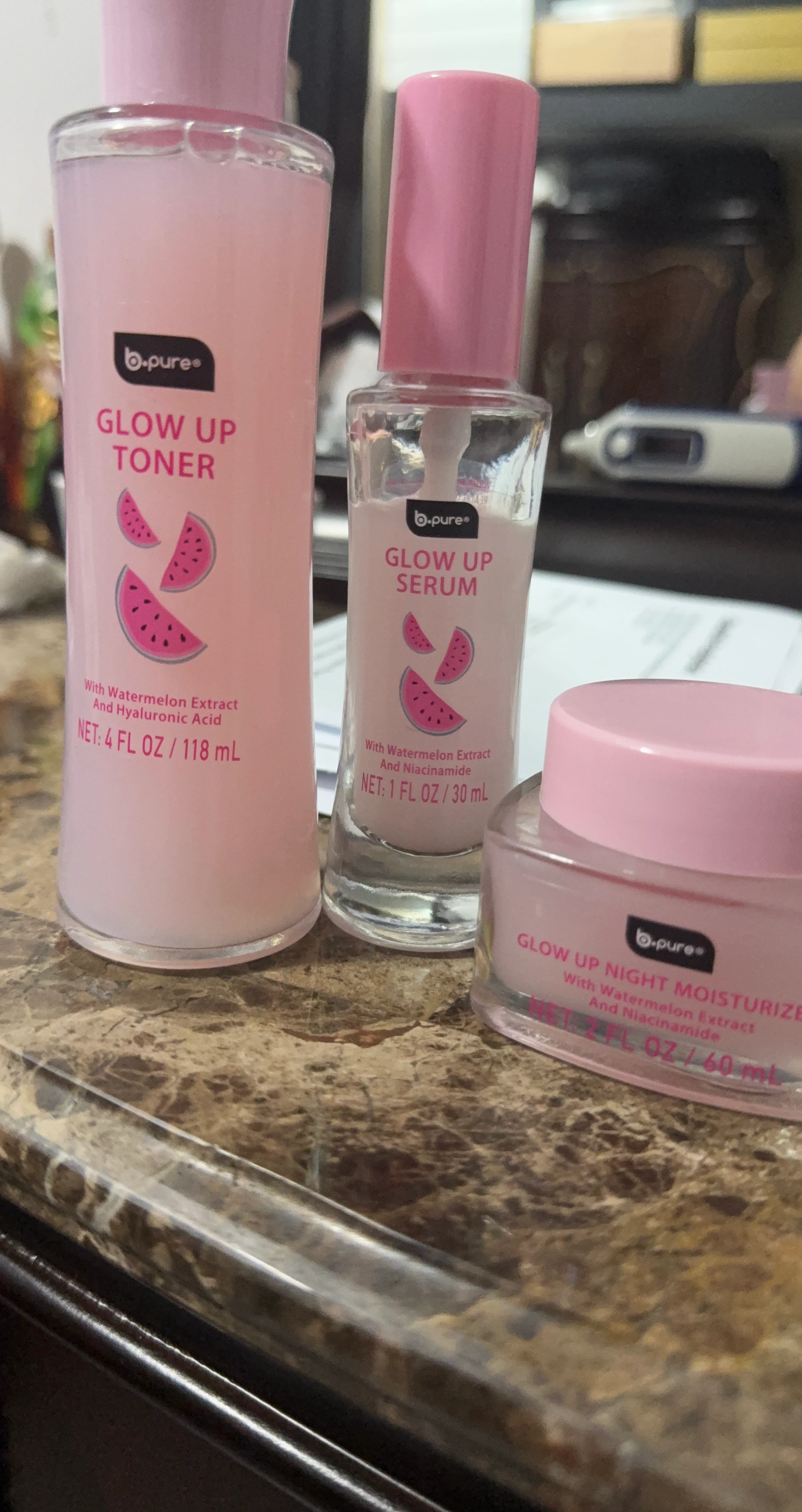 b.pure Glow Up Skincare Set