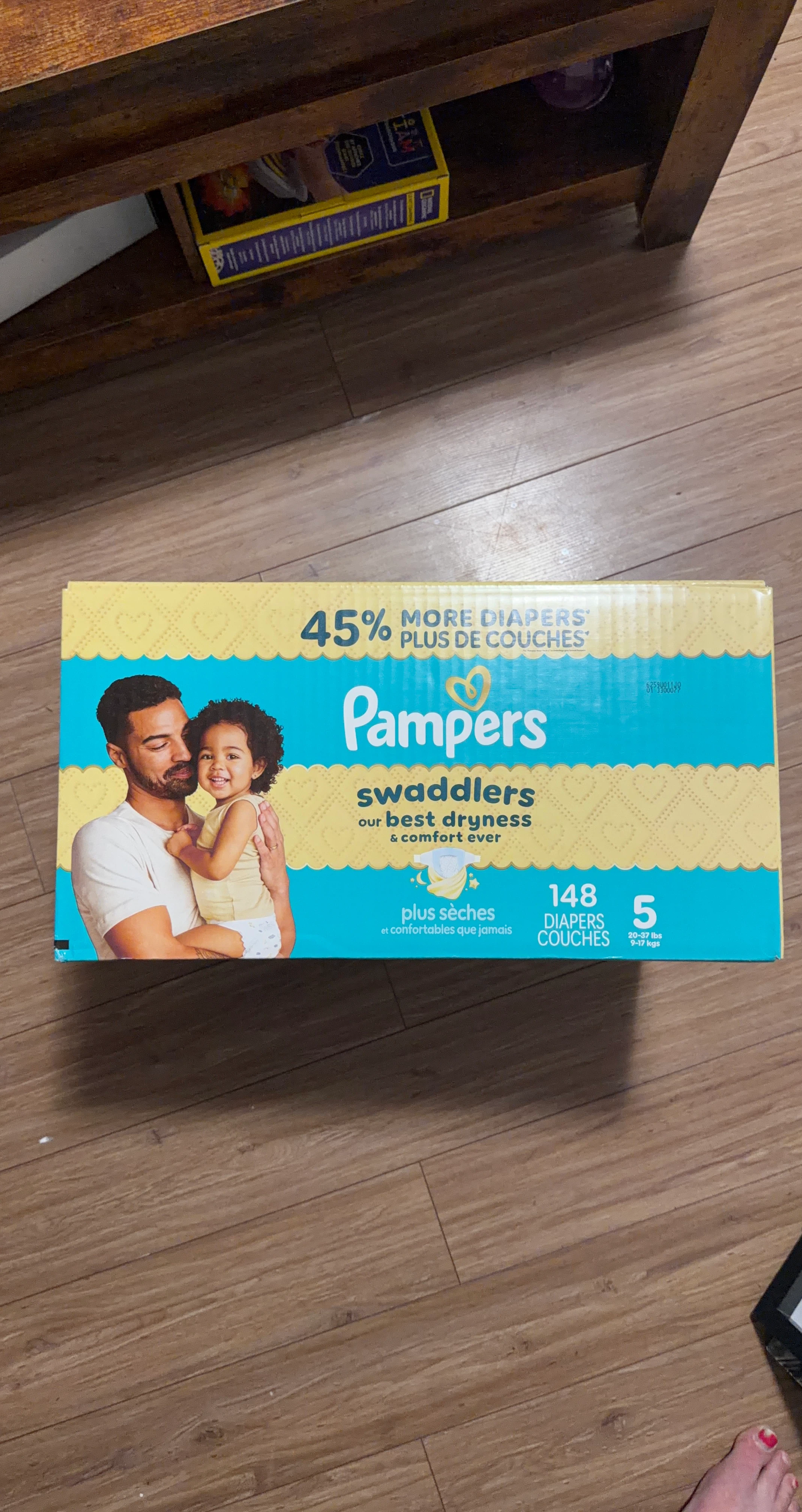 Pampers Swaddlers Size 5 Diapers (148 count)