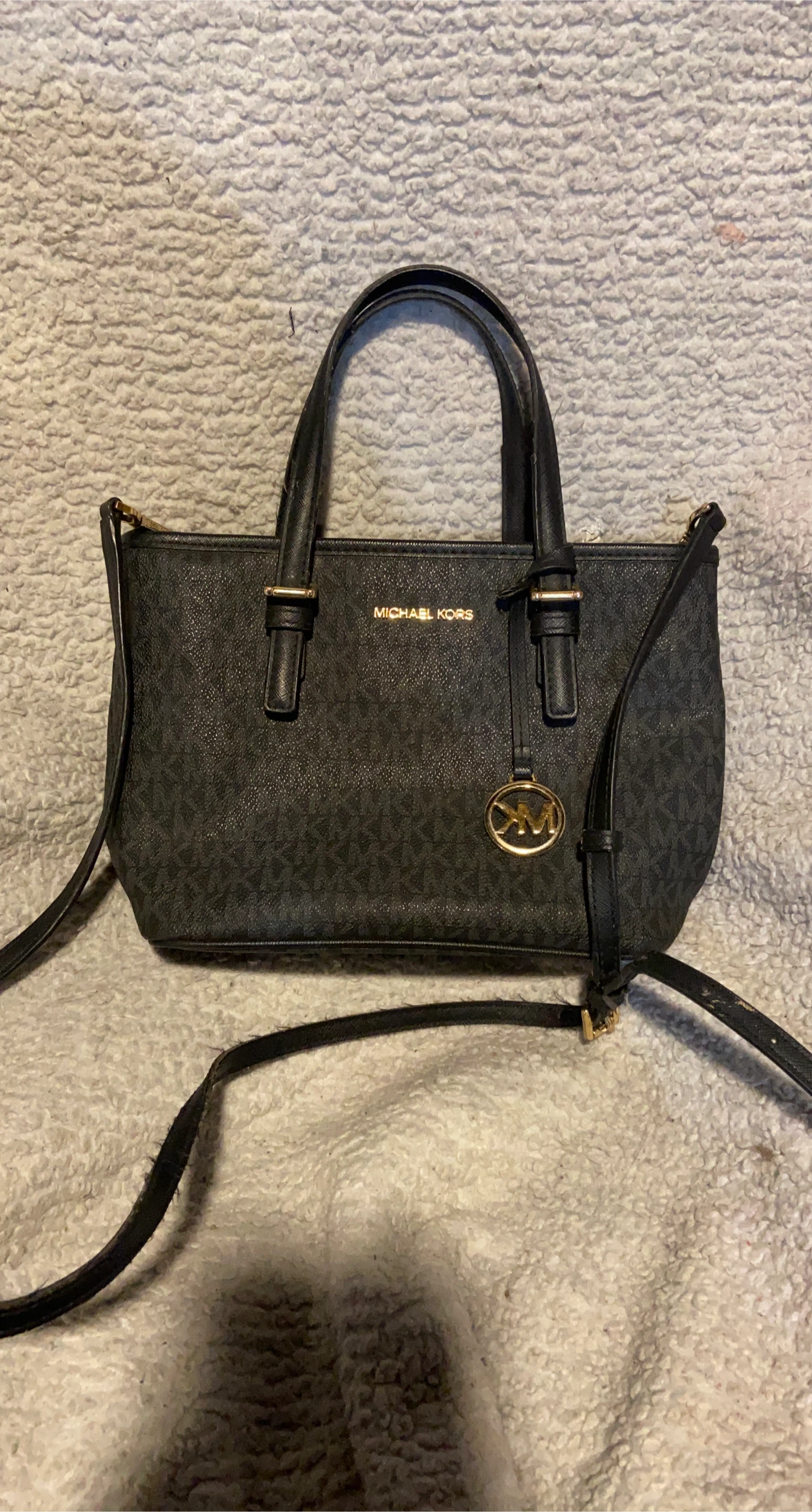 Michael Kors Black Logo purse