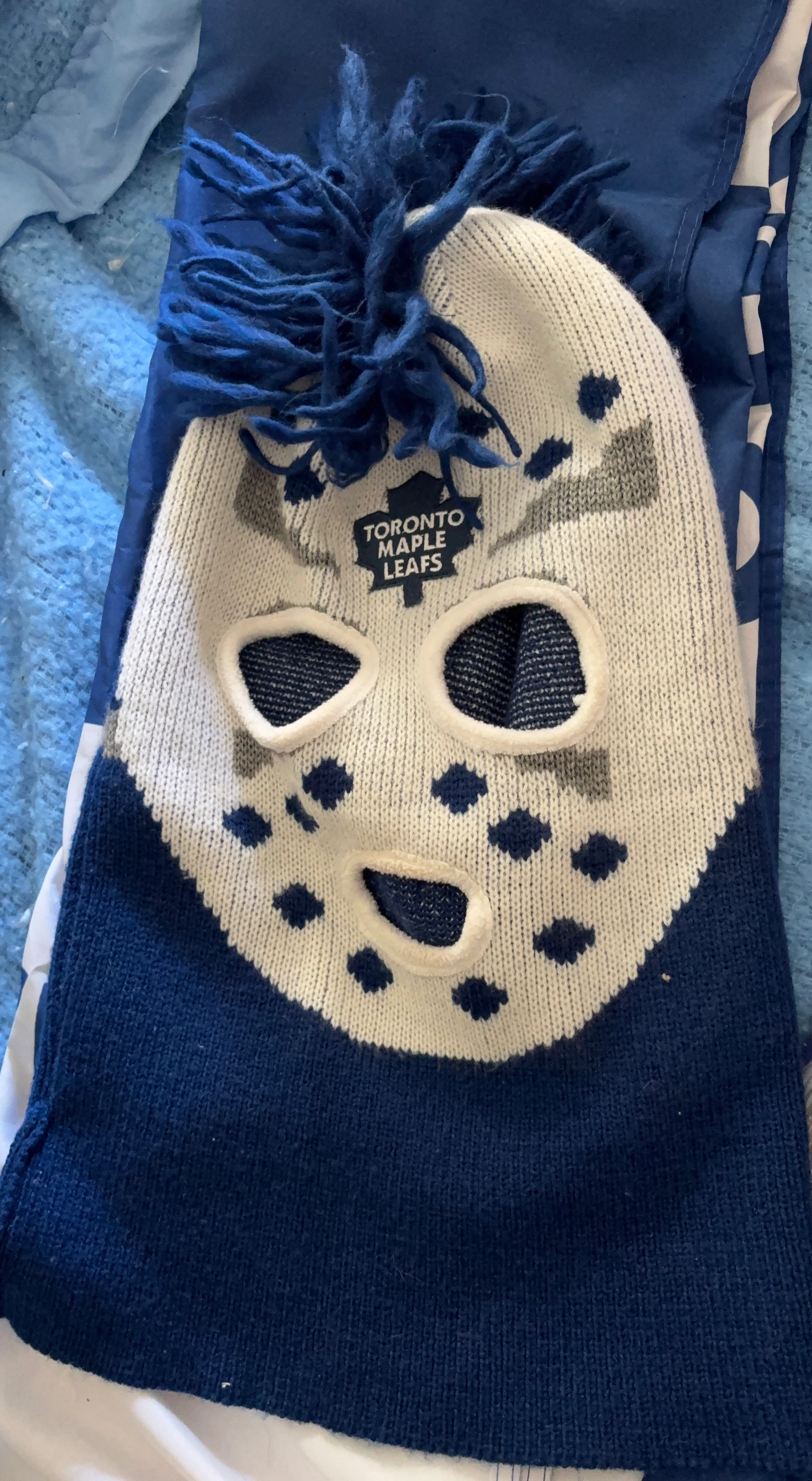 Toronto Maple Leafs Knit Balaclava Mask