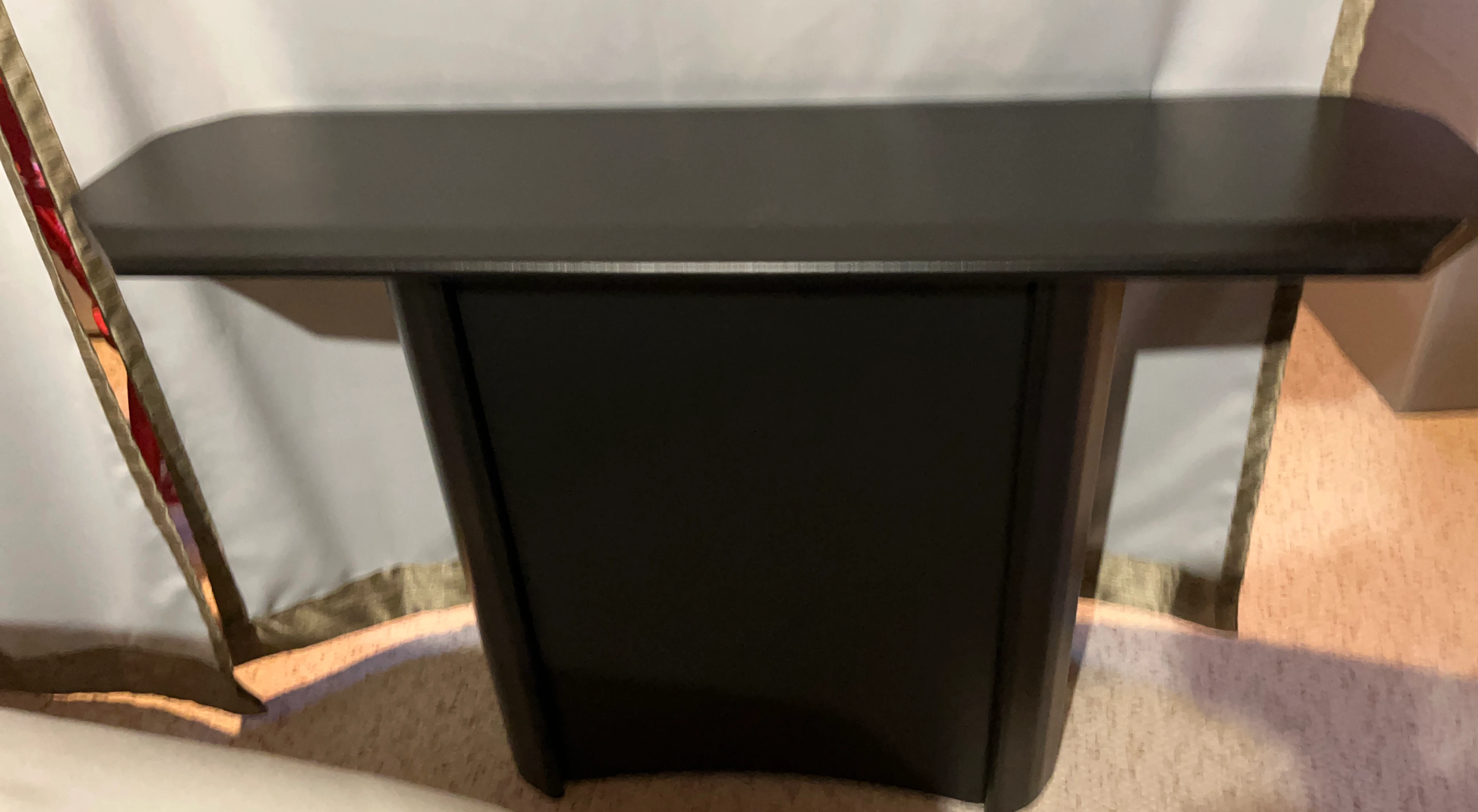 Black Console Table