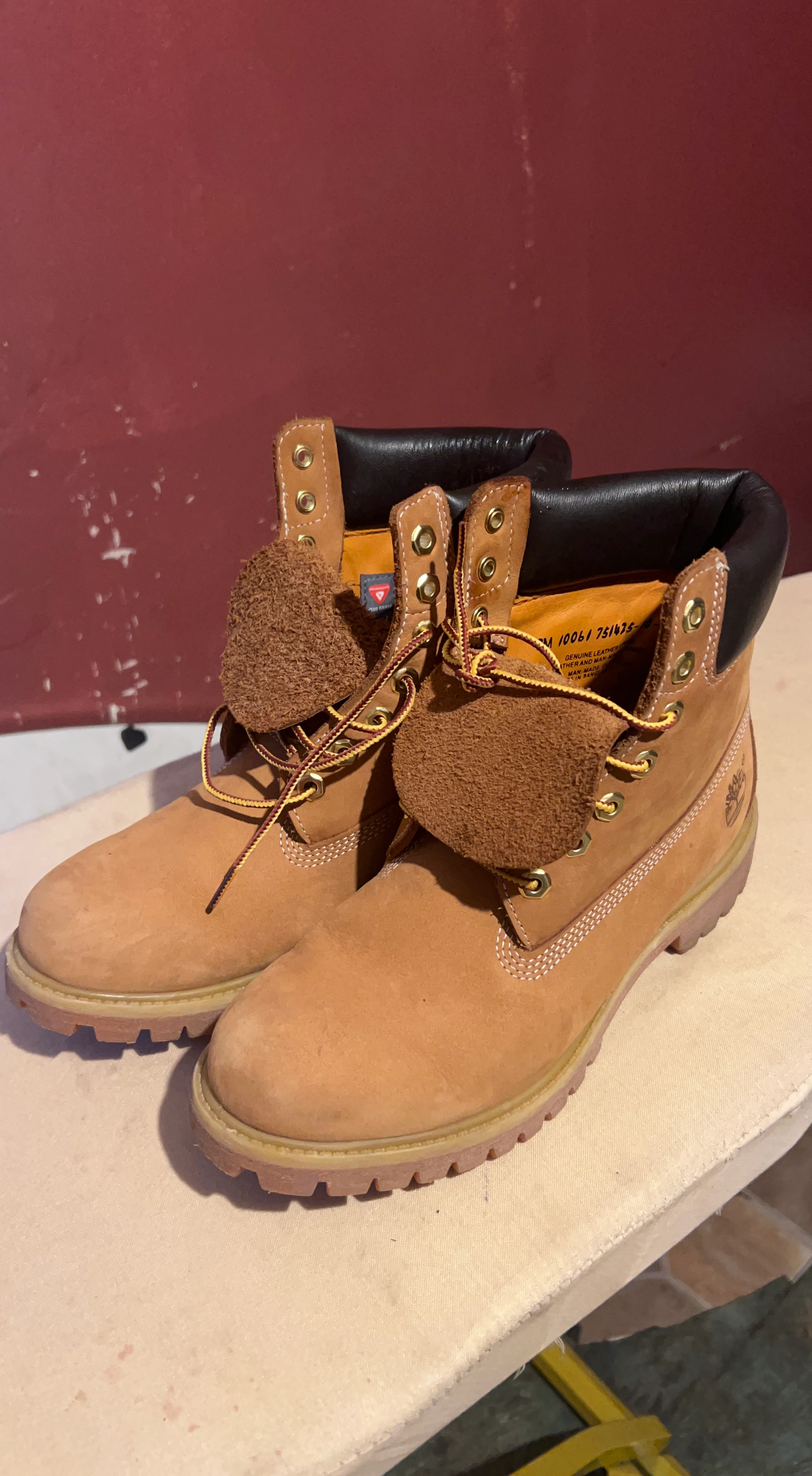 Timberland 6-Inch Premium Boots, Size 8M