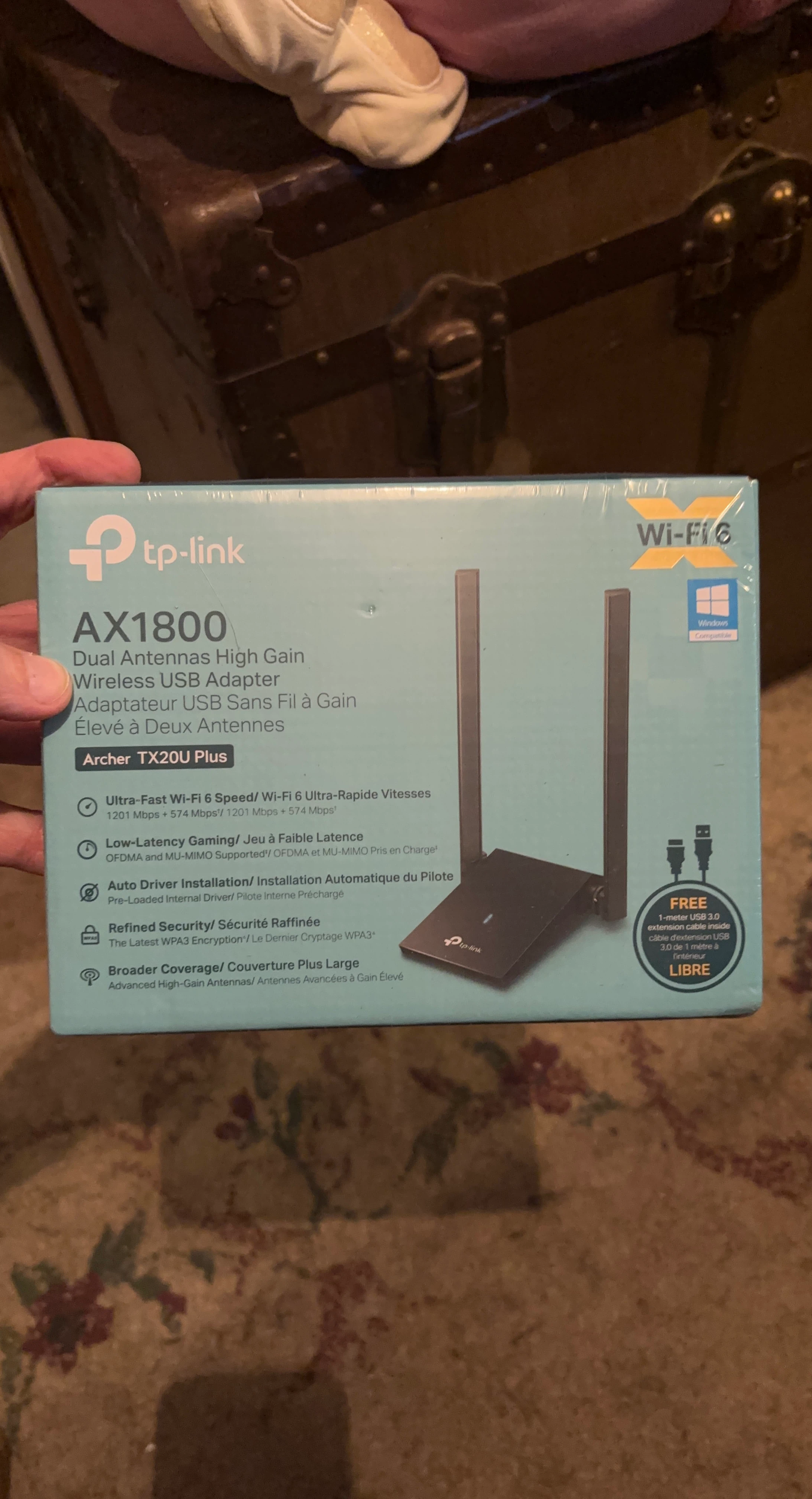 TP-Link Archer TX20U Plus AX1800 Wi-Fi 6 Adapter