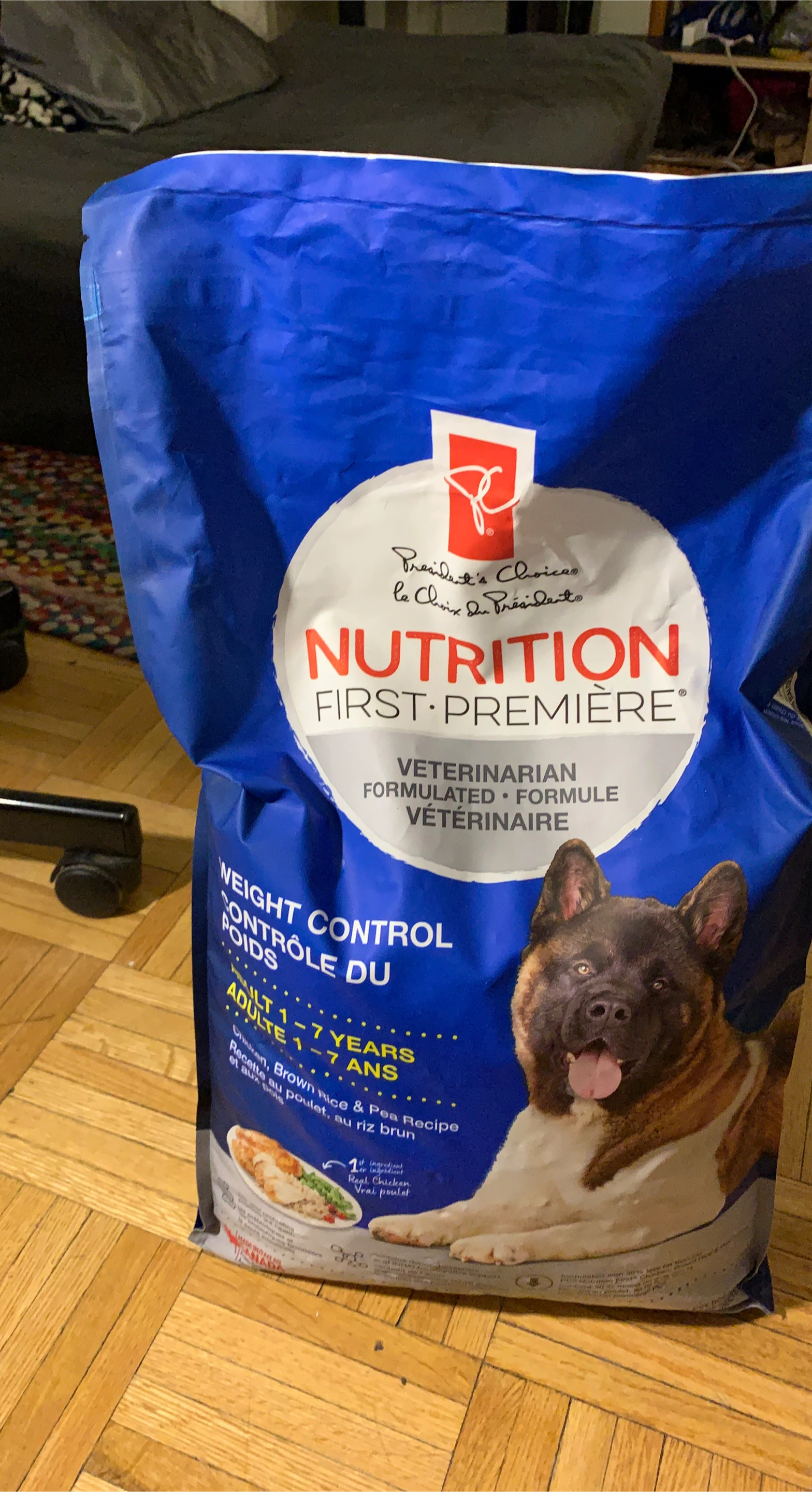 President's Choice Nutrition First Weight Control Dog Food