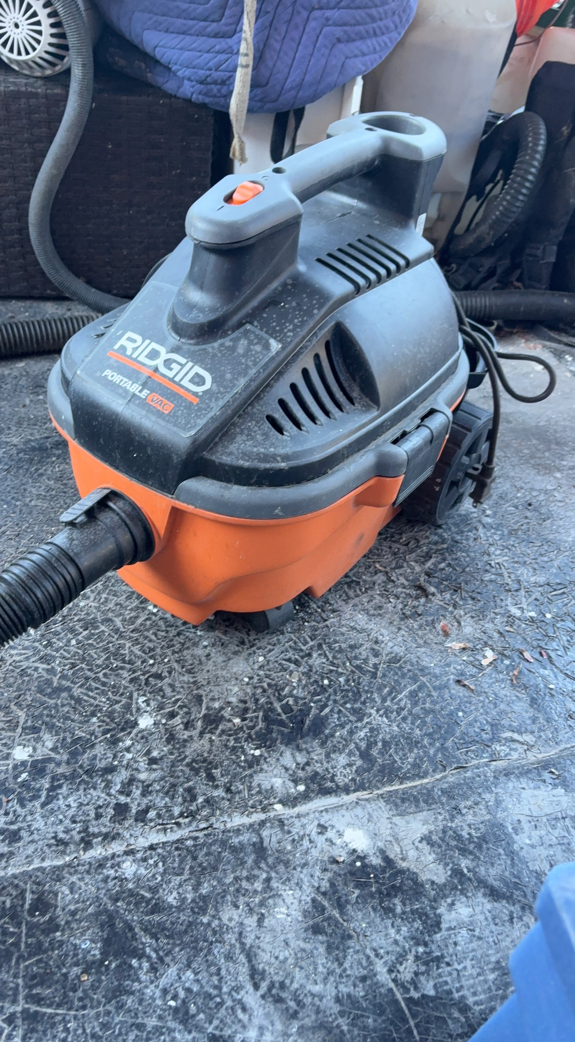Ridgid Portable Vac