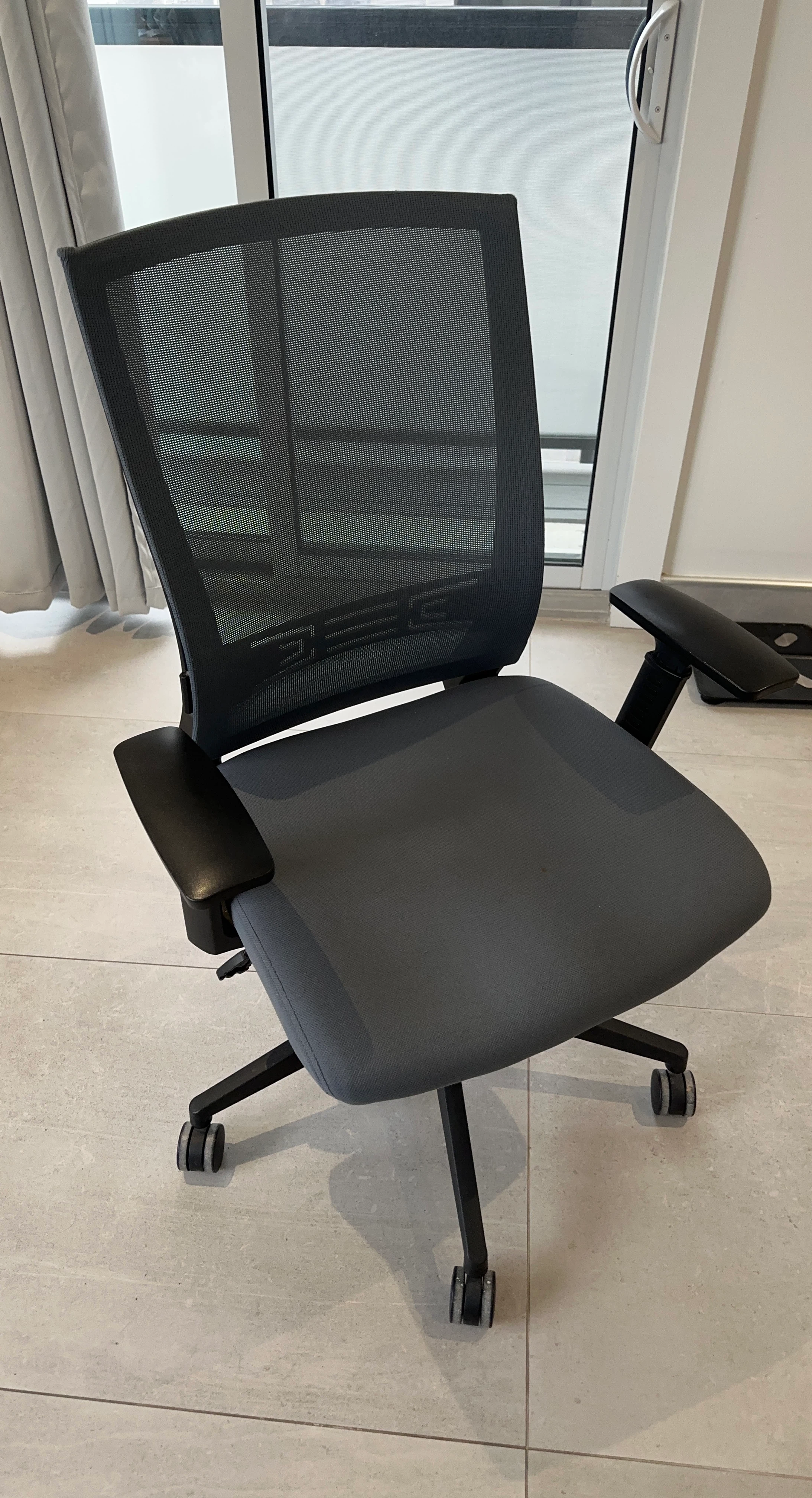 Grey Mesh Office Chair