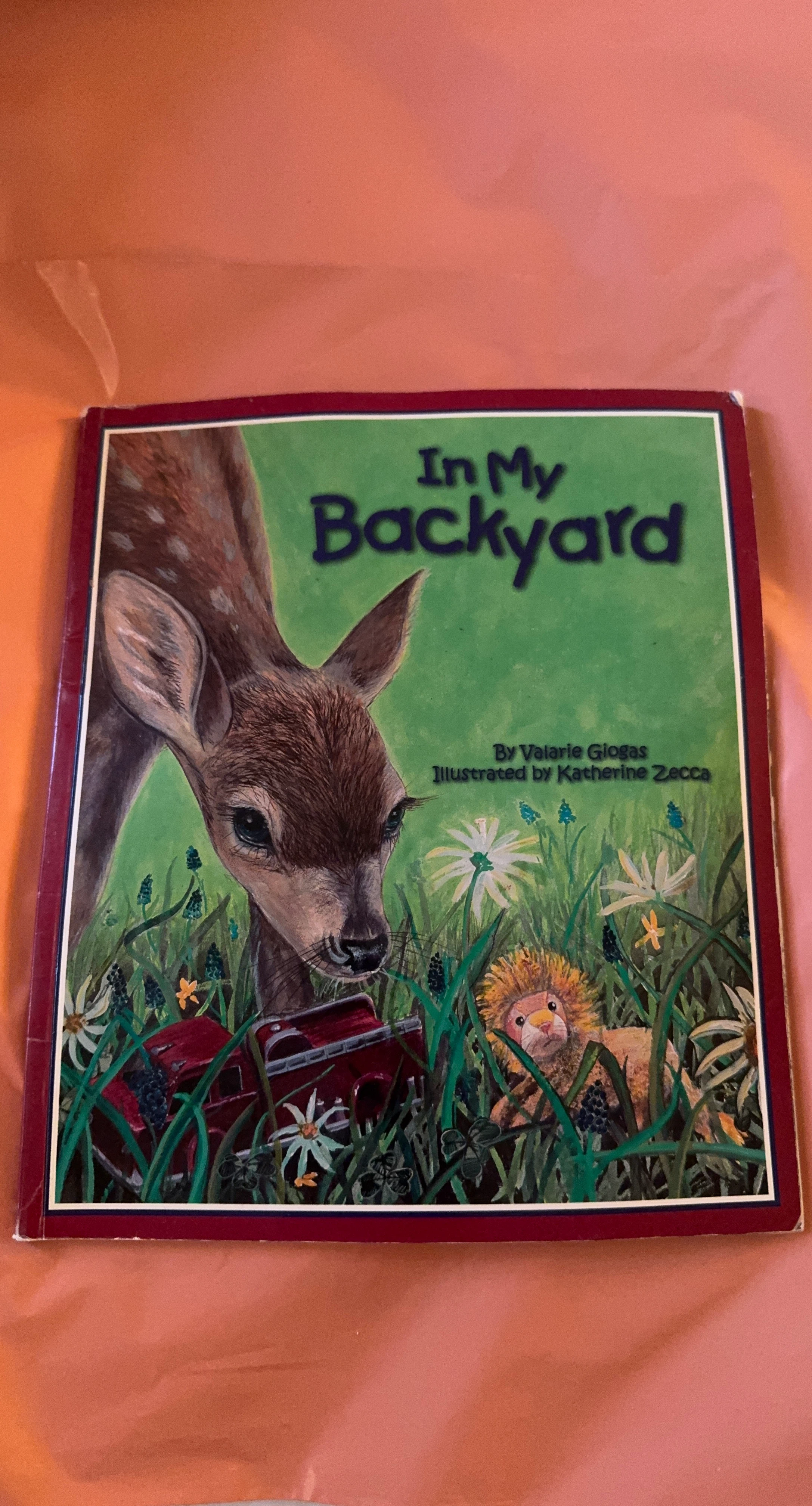 In My Backyard children's book