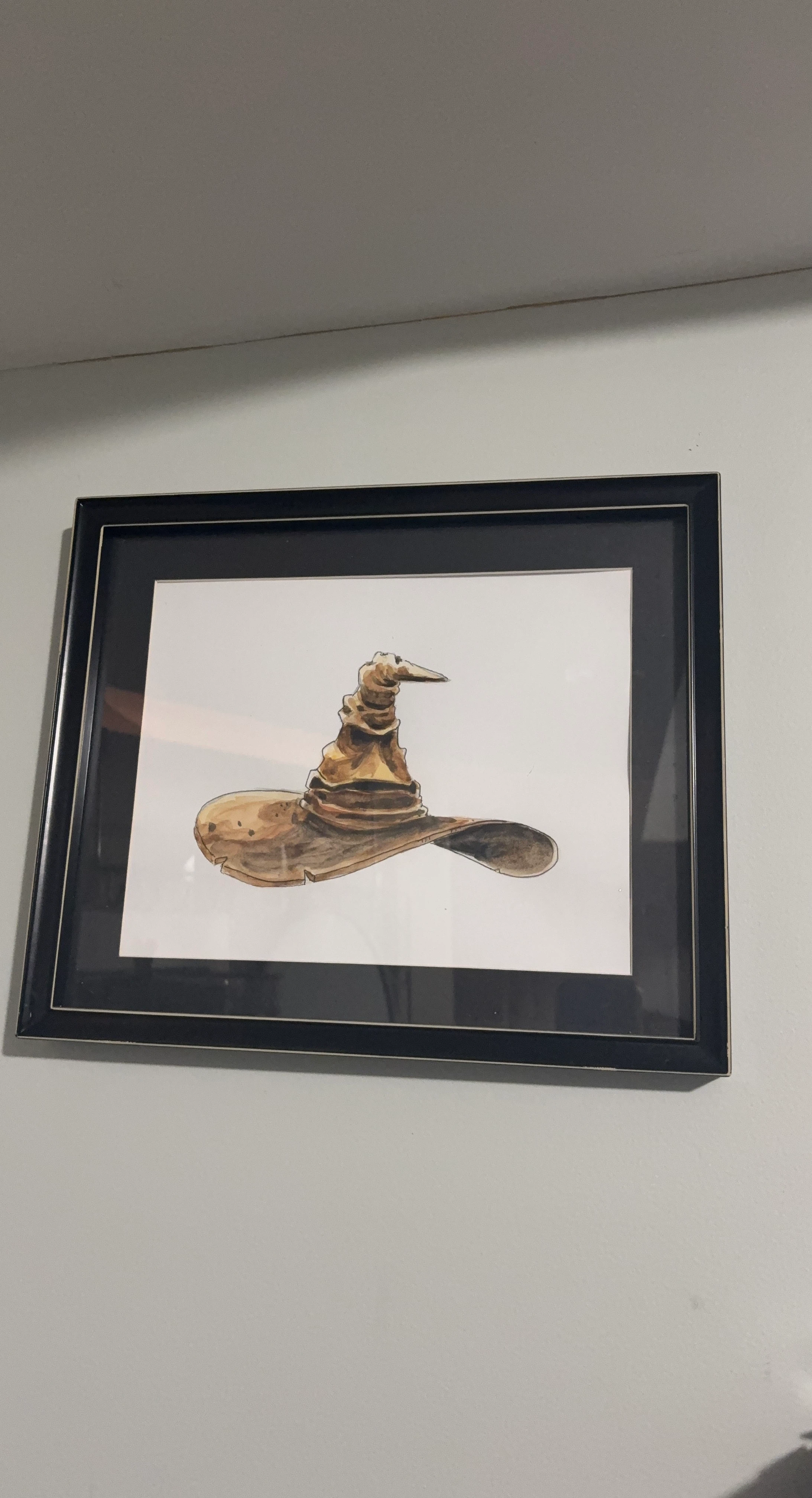 Harry Potter Sorting Hat Framed Art