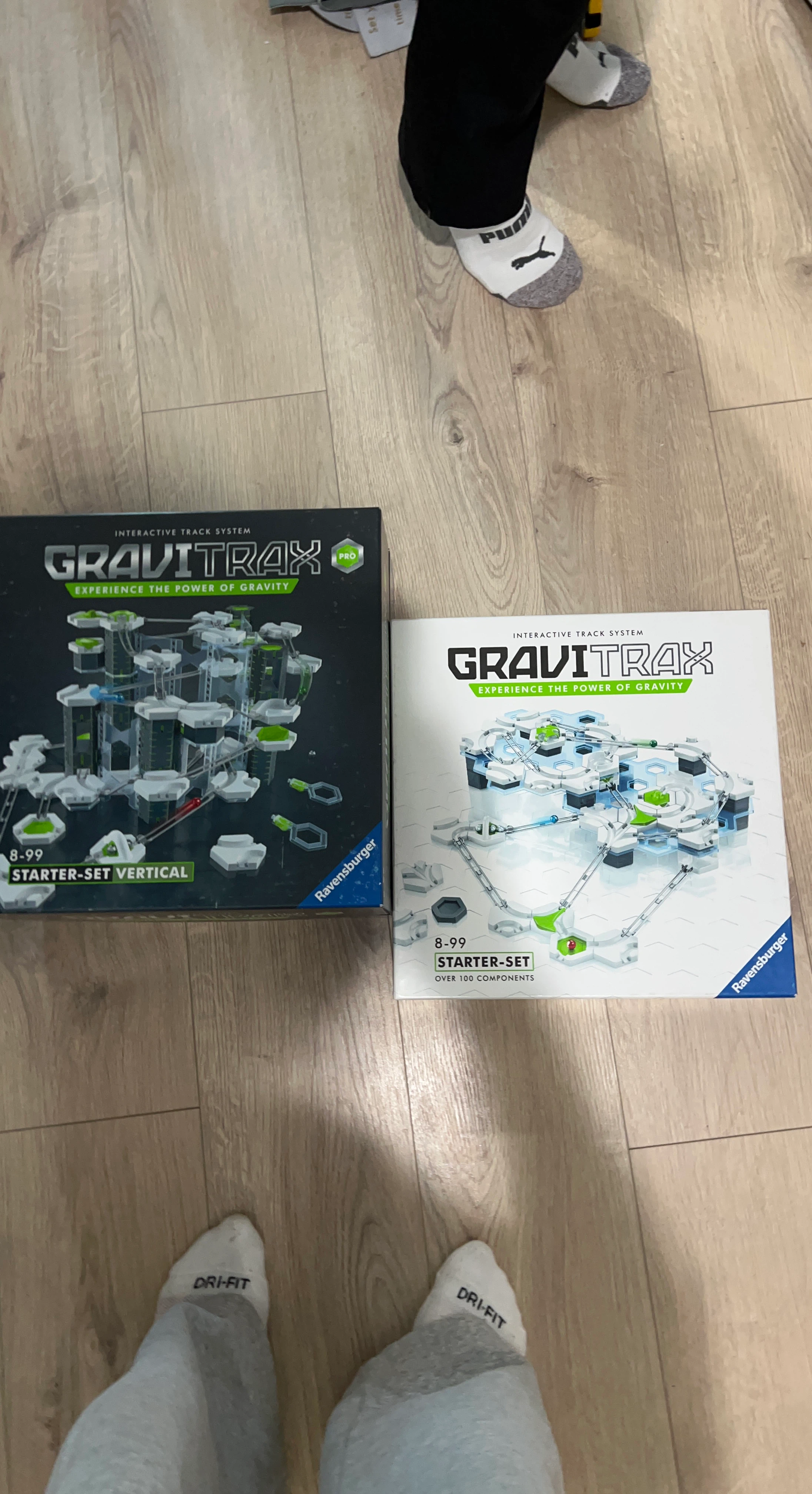 Ravensburger GraviTrax Starter-Set and Pro Vertical Sets
