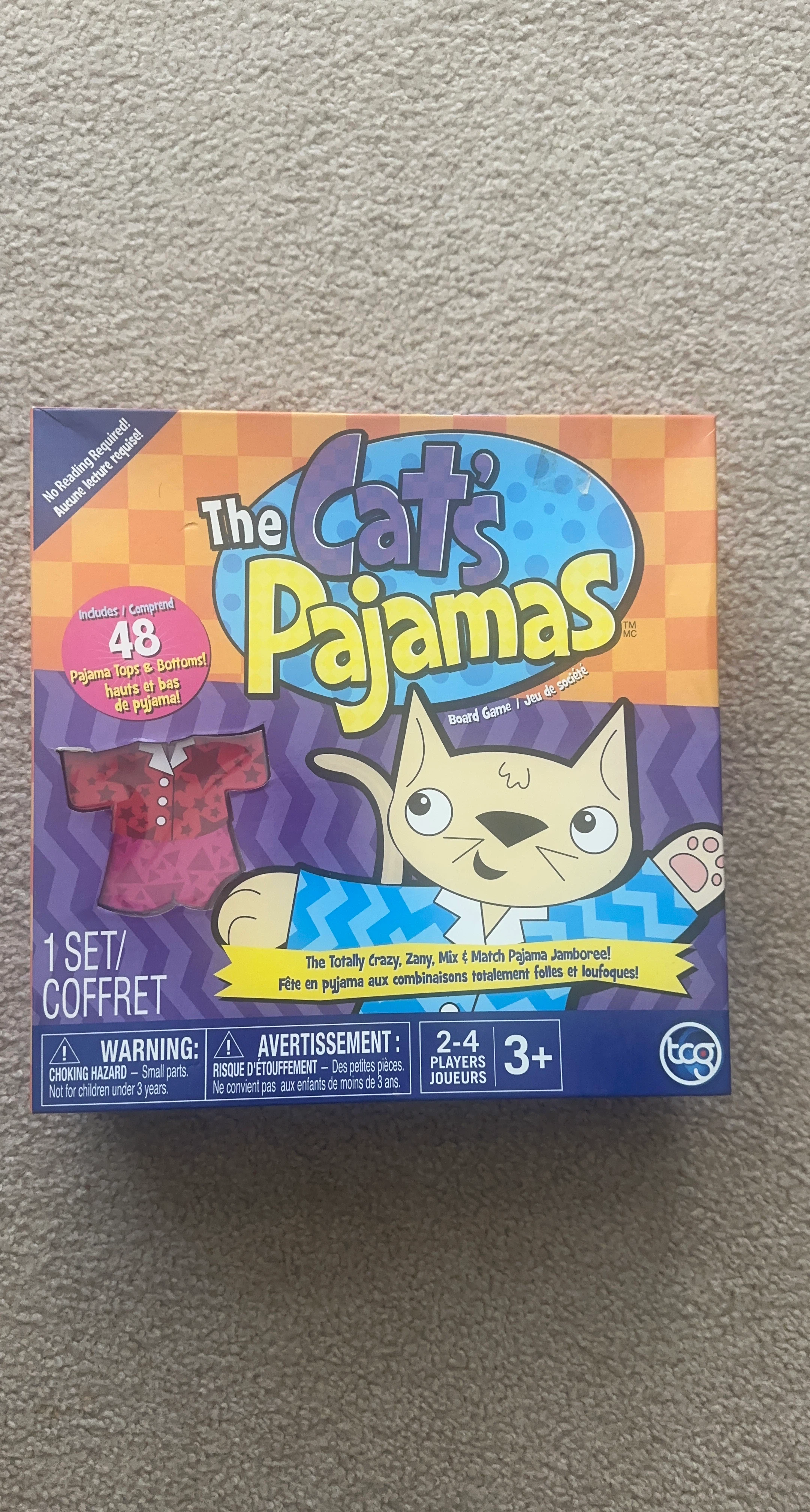 The Cat's Pajamas Board Game