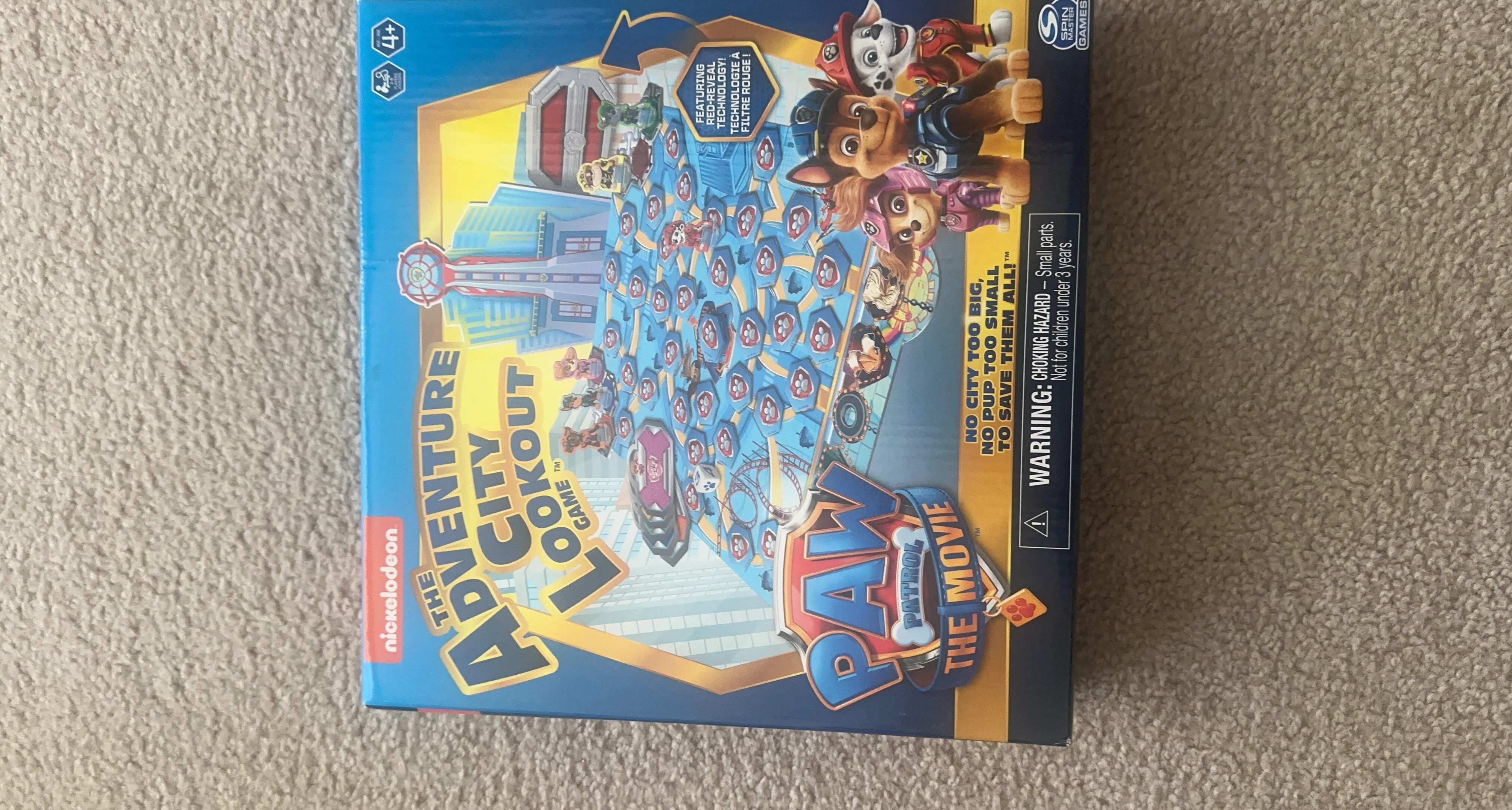 Paw Patrol The Movie Adventure City Lookout Game