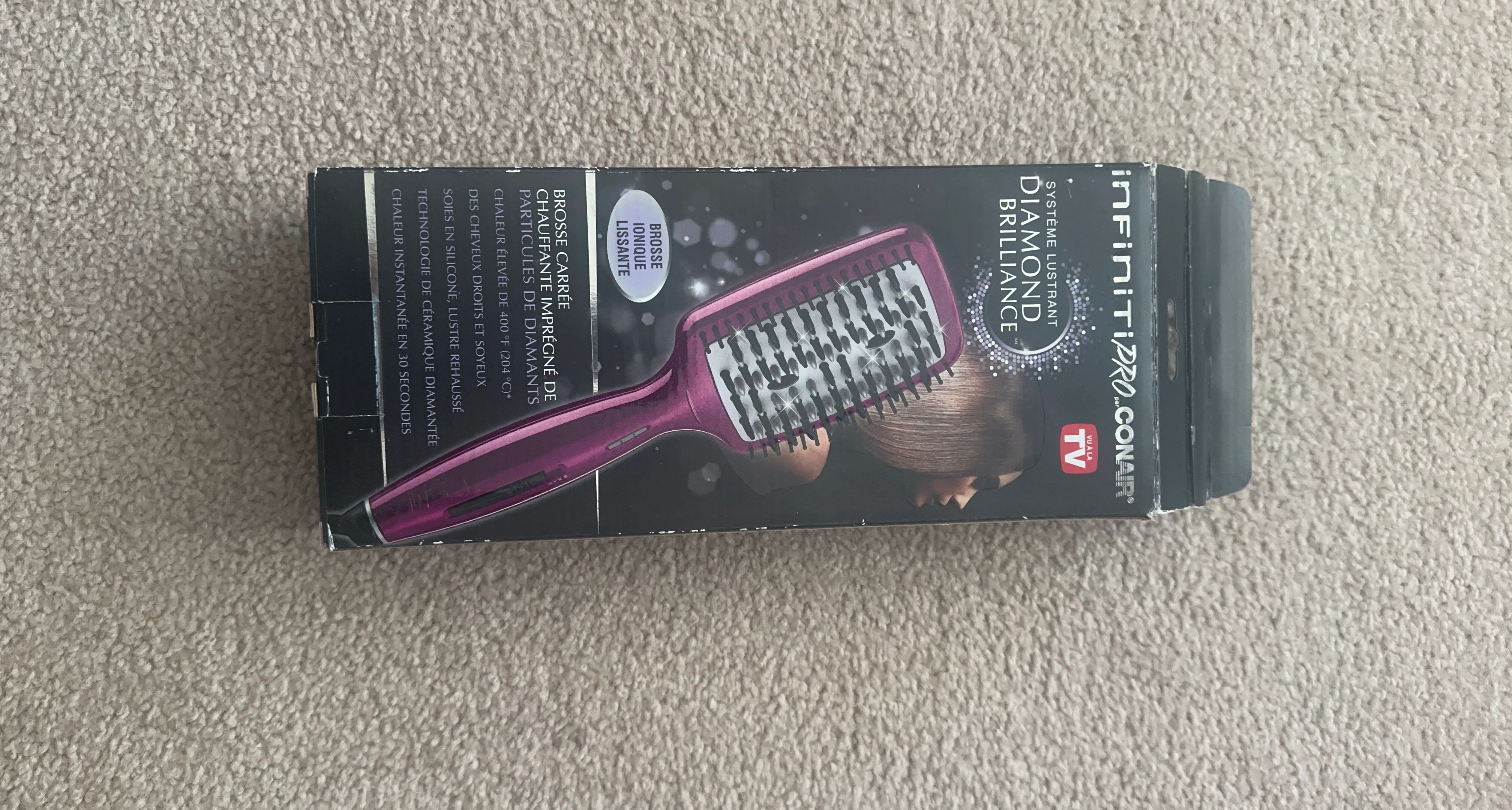 InfinitiPRO by Conair Diamond Brilliance Heated Brush