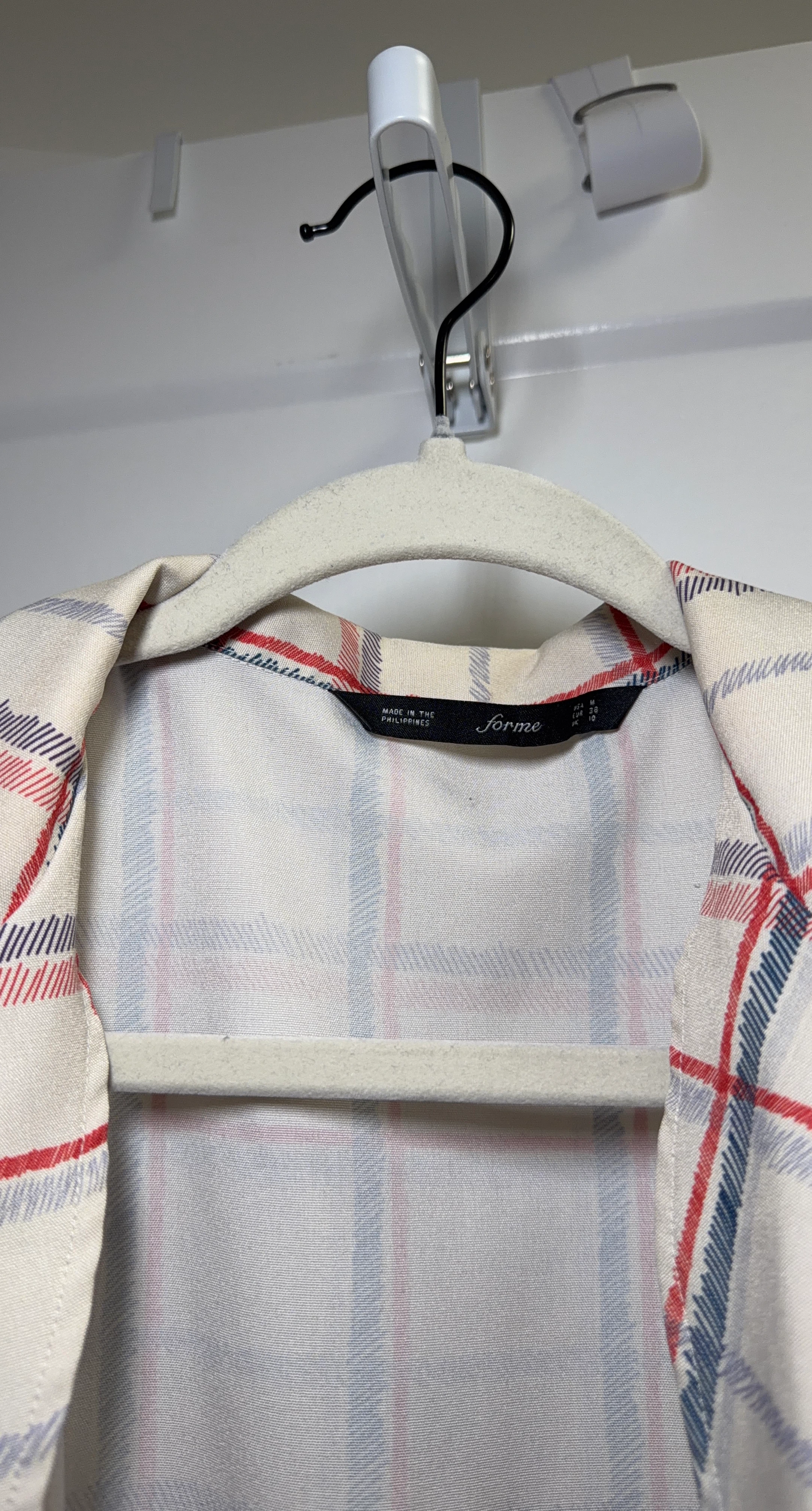 Forme Plaid Short Sleeve Button-Up Shirt